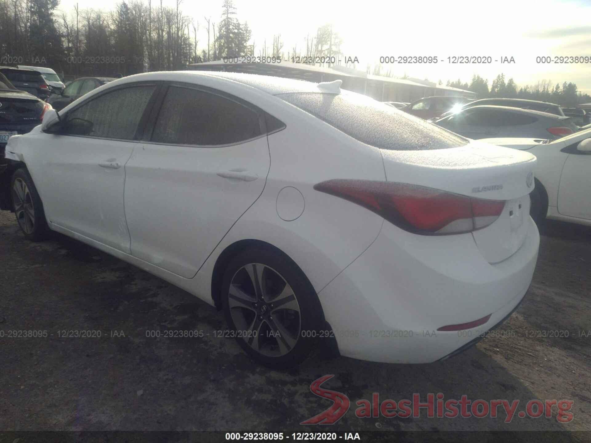 KMHDH4AH0GU488211 2016 HYUNDAI ELANTRA