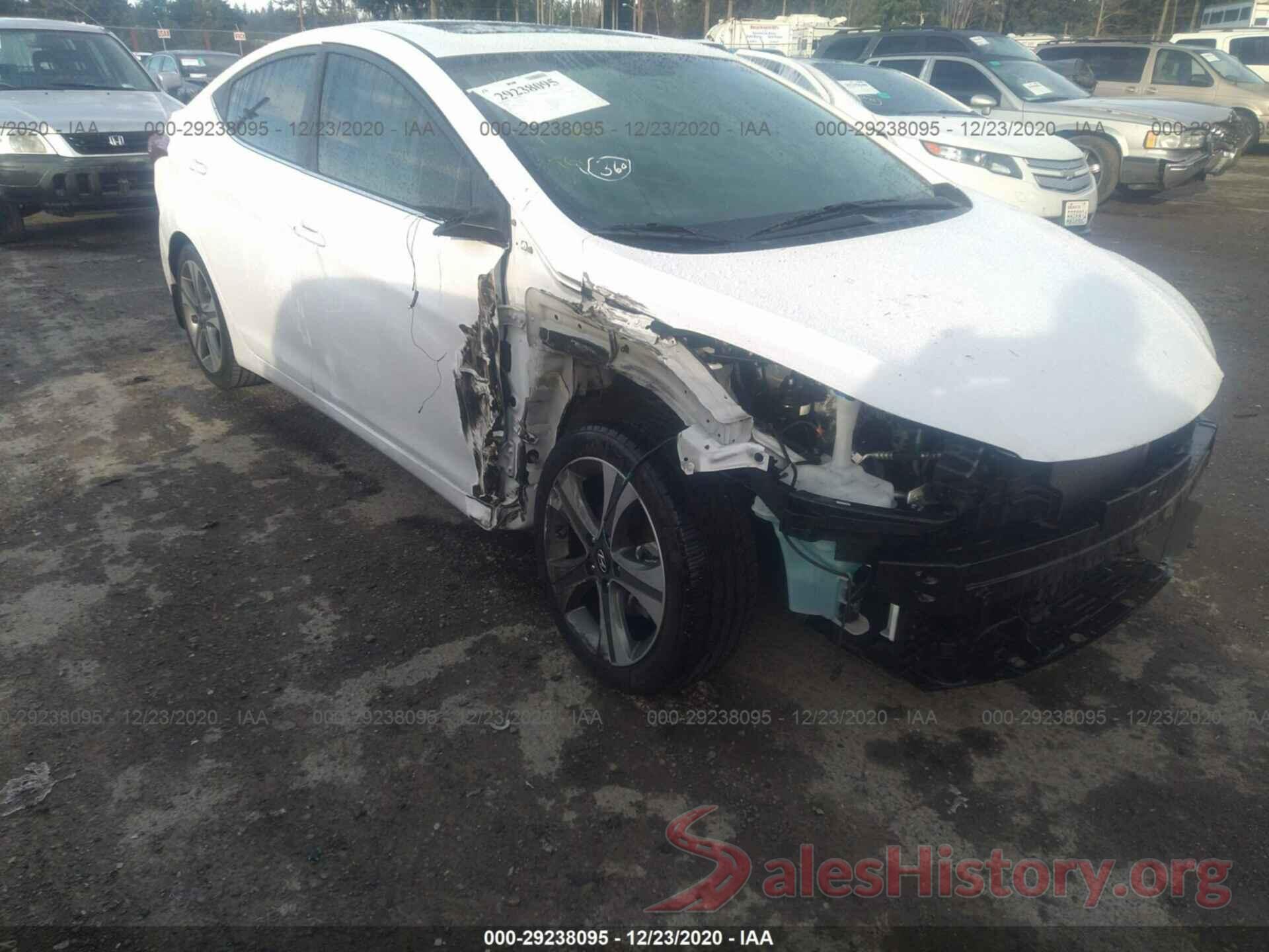 KMHDH4AH0GU488211 2016 HYUNDAI ELANTRA