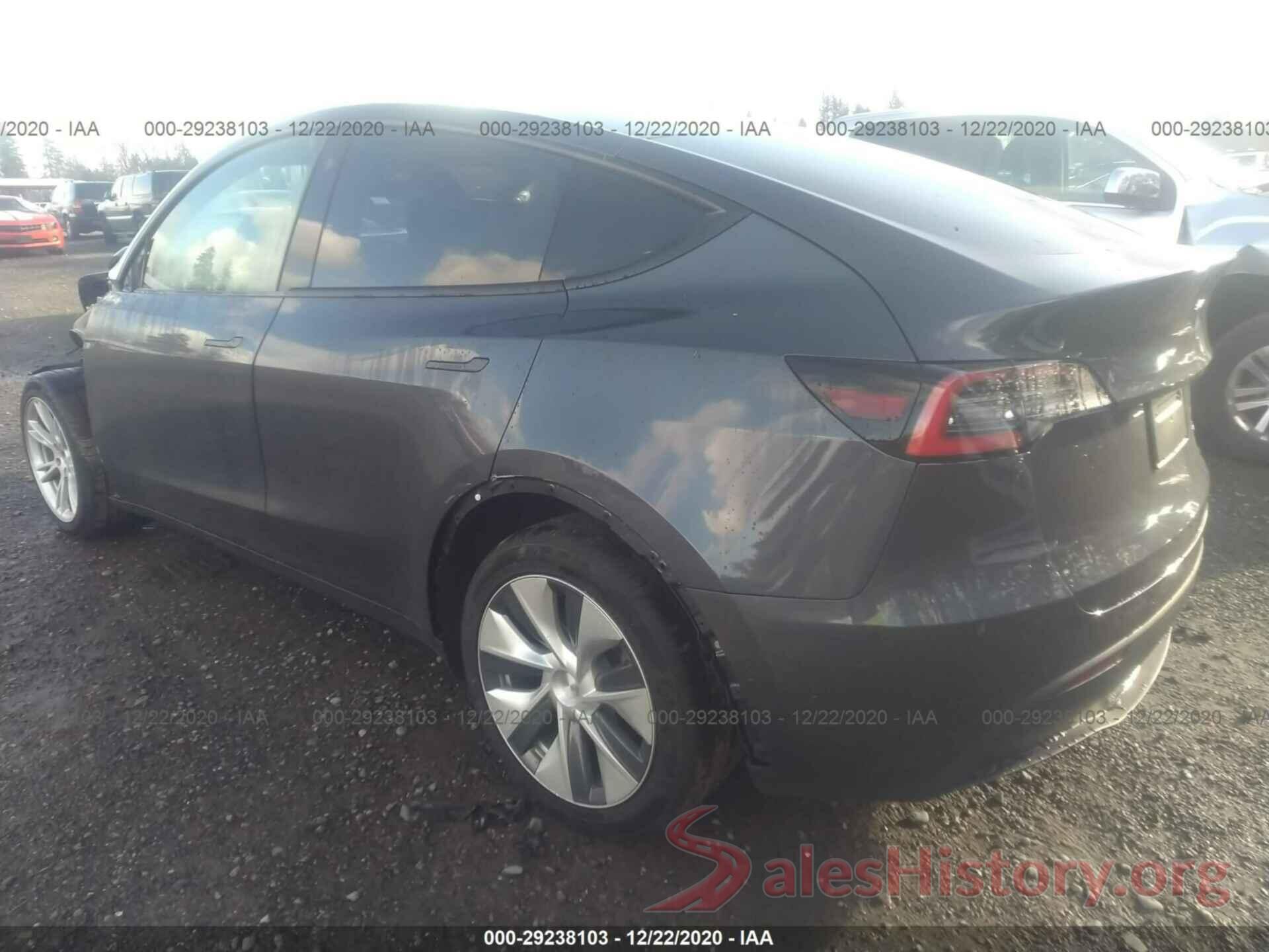 5YJYGDEE9MF077242 2021 TESLA MODEL Y