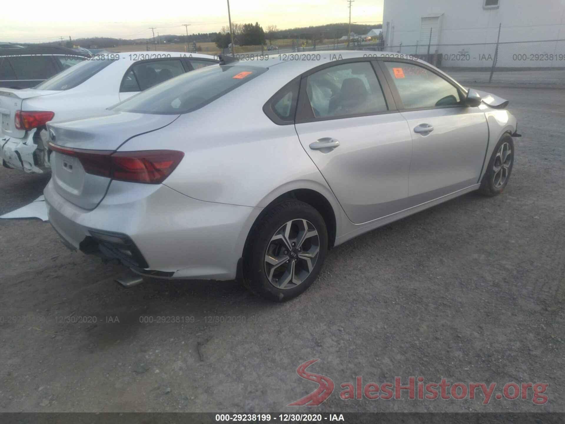 3KPF24AD1LE194501 2020 KIA FORTE