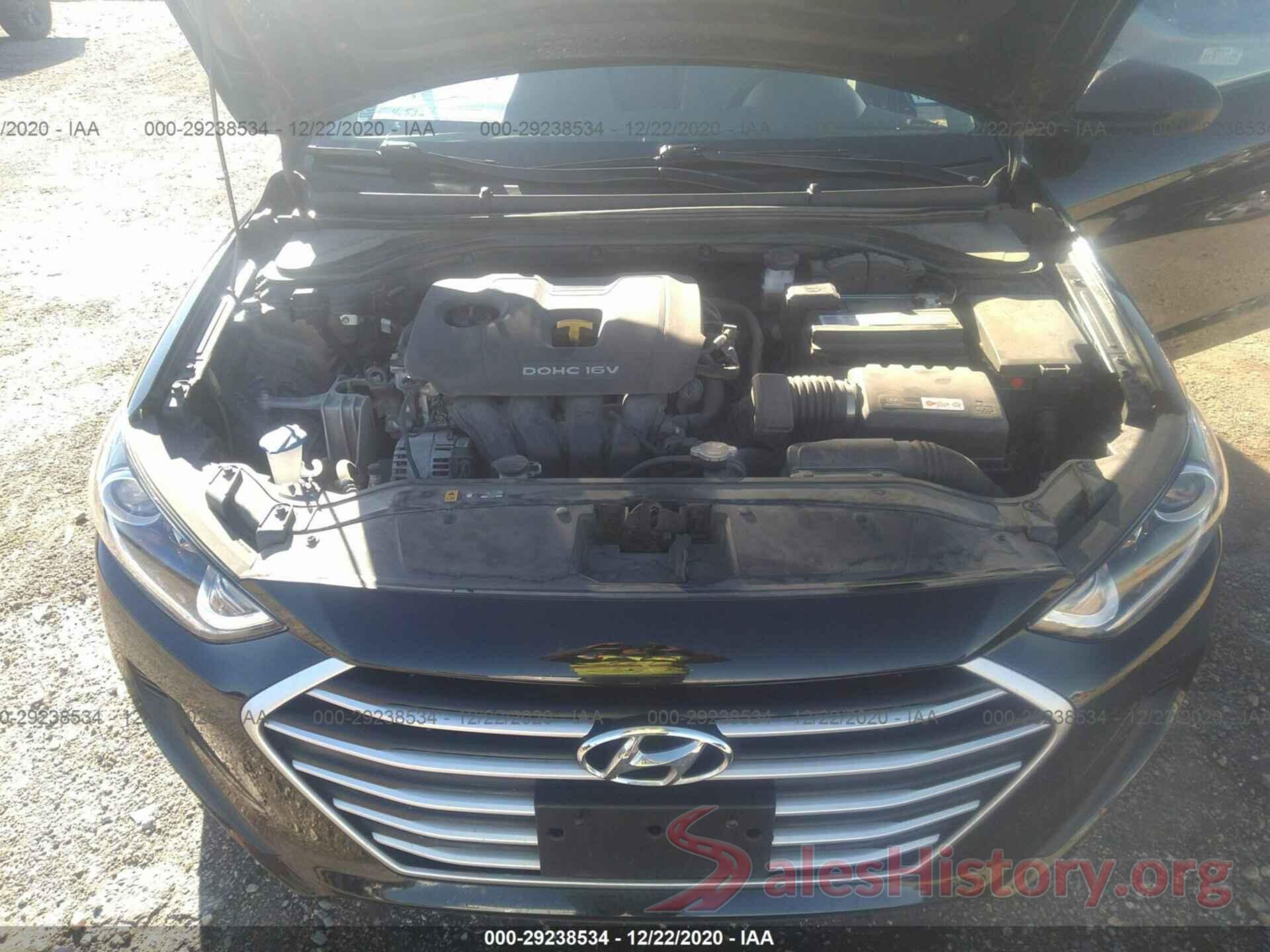 5NPD84LF1JH272191 2018 HYUNDAI ELANTRA