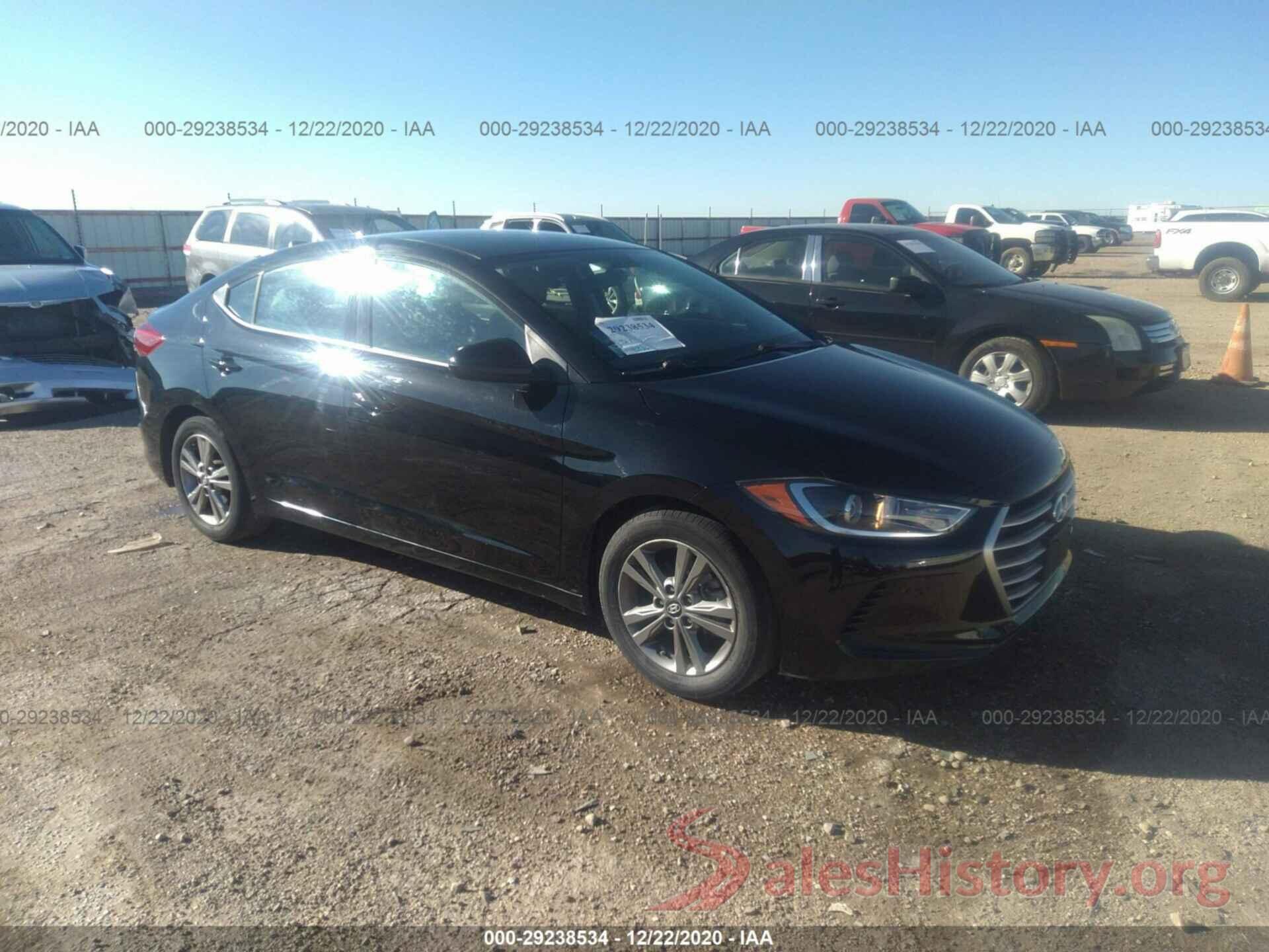 5NPD84LF1JH272191 2018 HYUNDAI ELANTRA