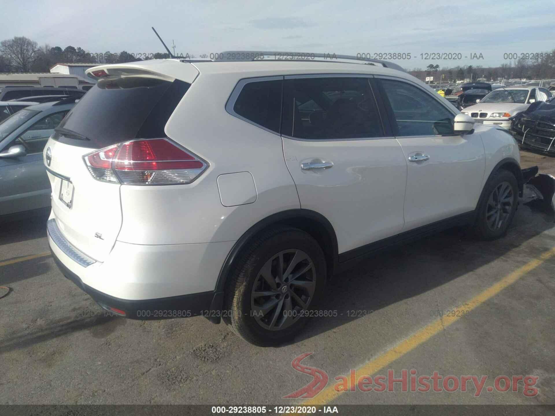 5N1AT2MTXGC832221 2016 NISSAN ROGUE