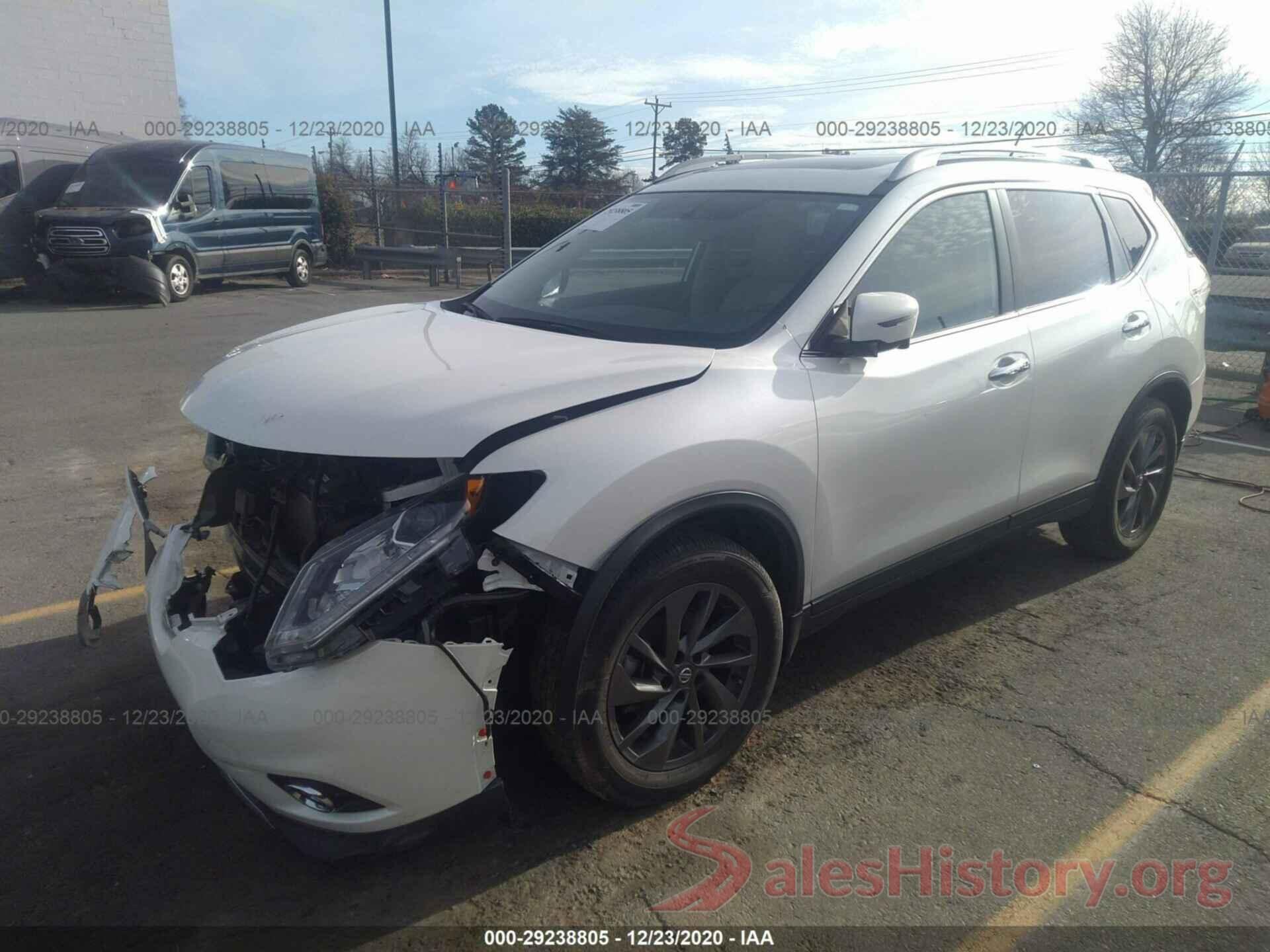 5N1AT2MTXGC832221 2016 NISSAN ROGUE