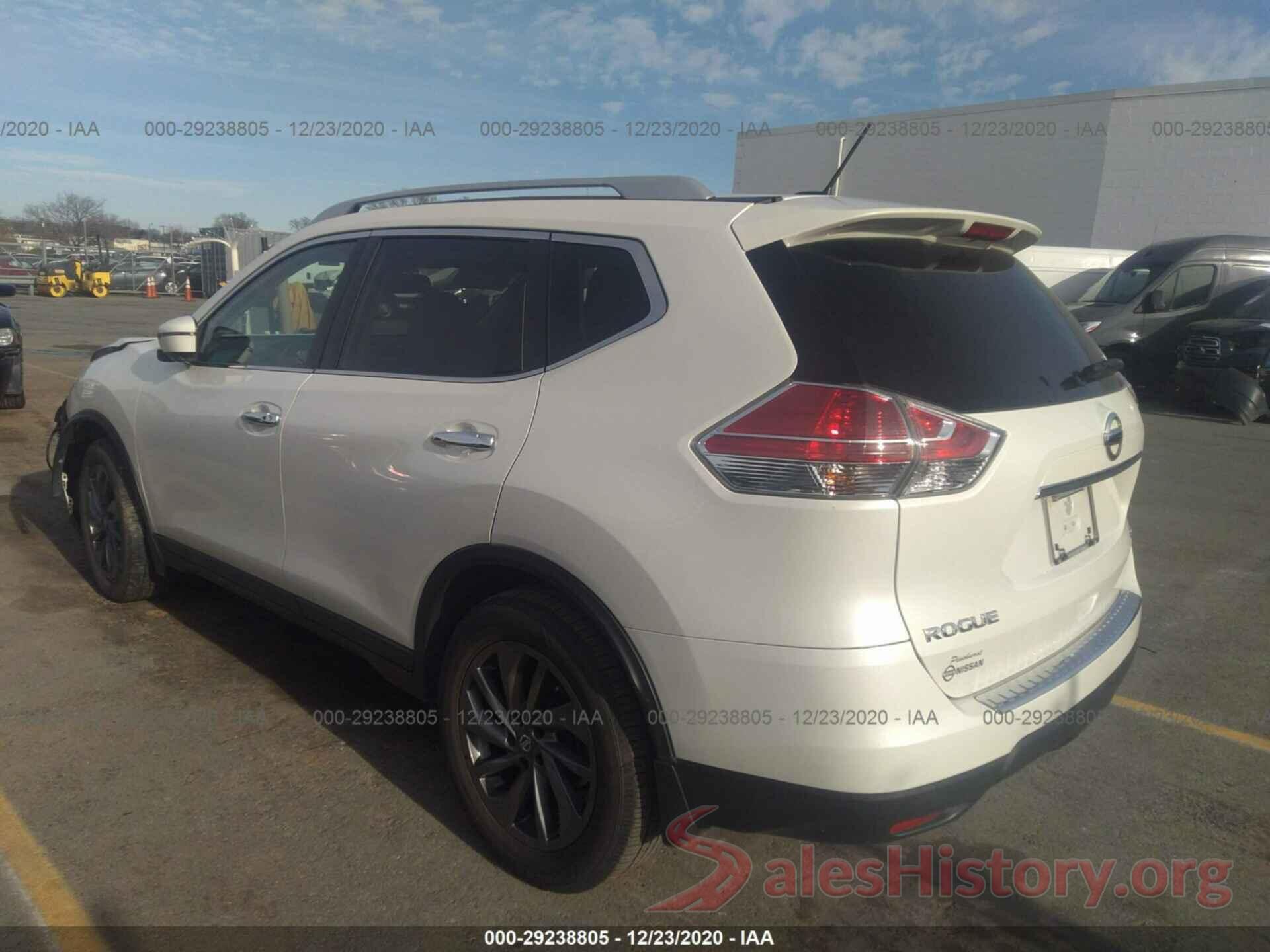 5N1AT2MTXGC832221 2016 NISSAN ROGUE