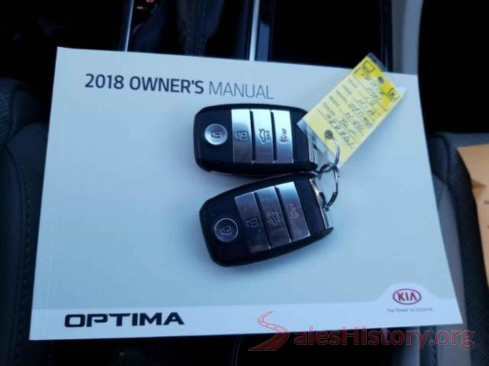 5XXGU4L31JG238861 2018 KIA OPTIMA