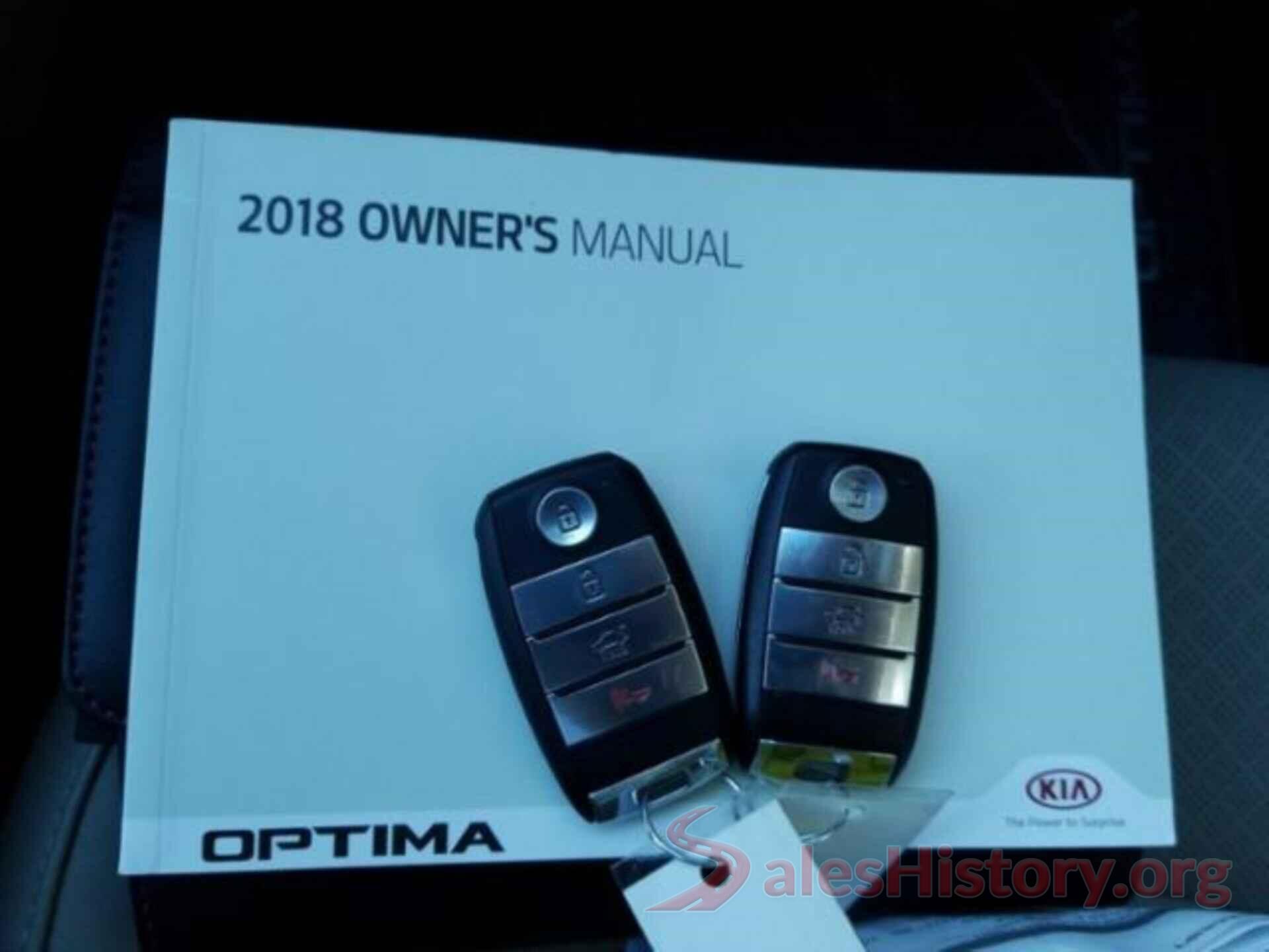 5XXGU4L3XJG191166 2018 KIA OPTIMA