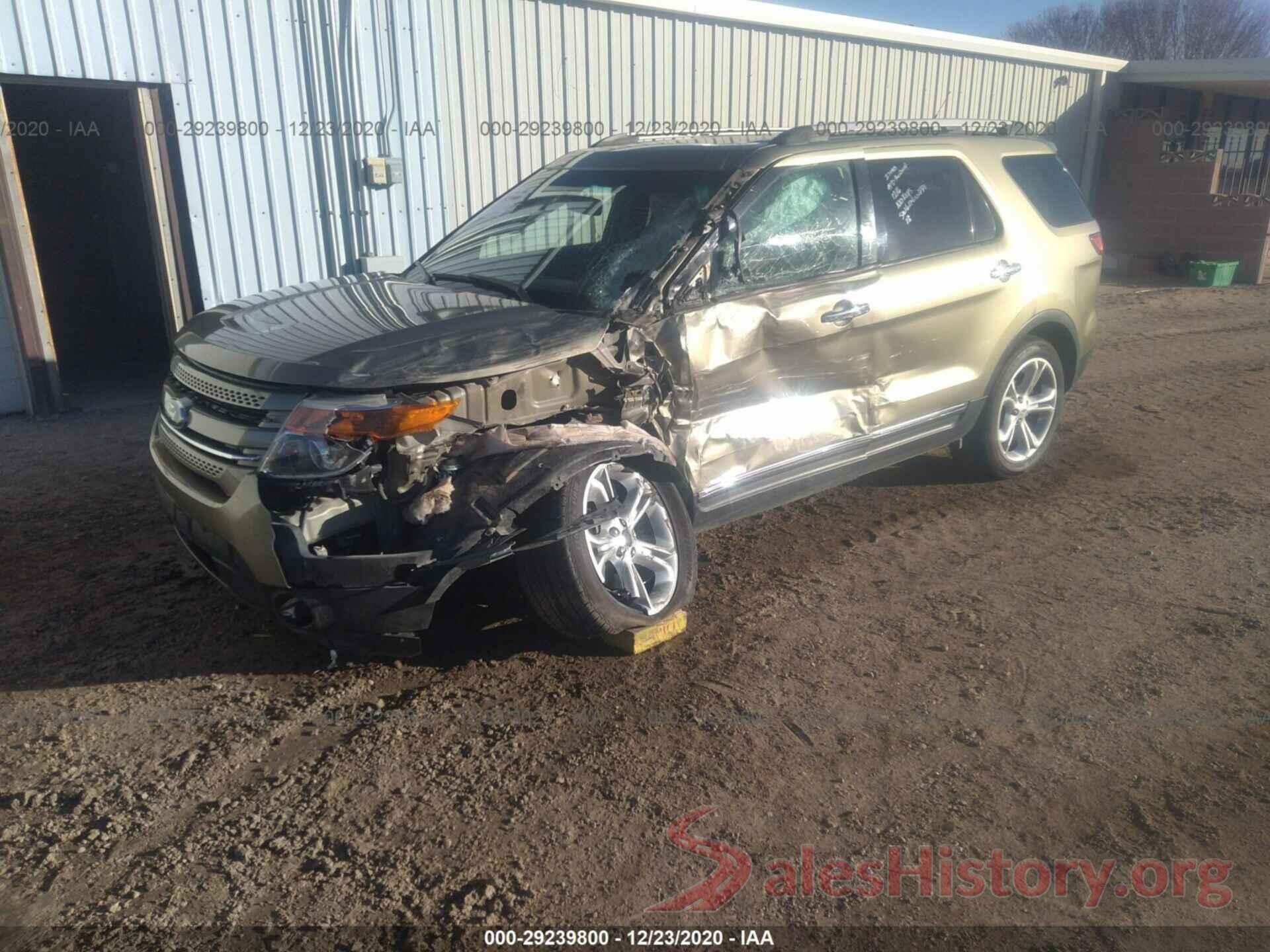 2HGFC2F89KH577894 2012 FORD EXPLORER