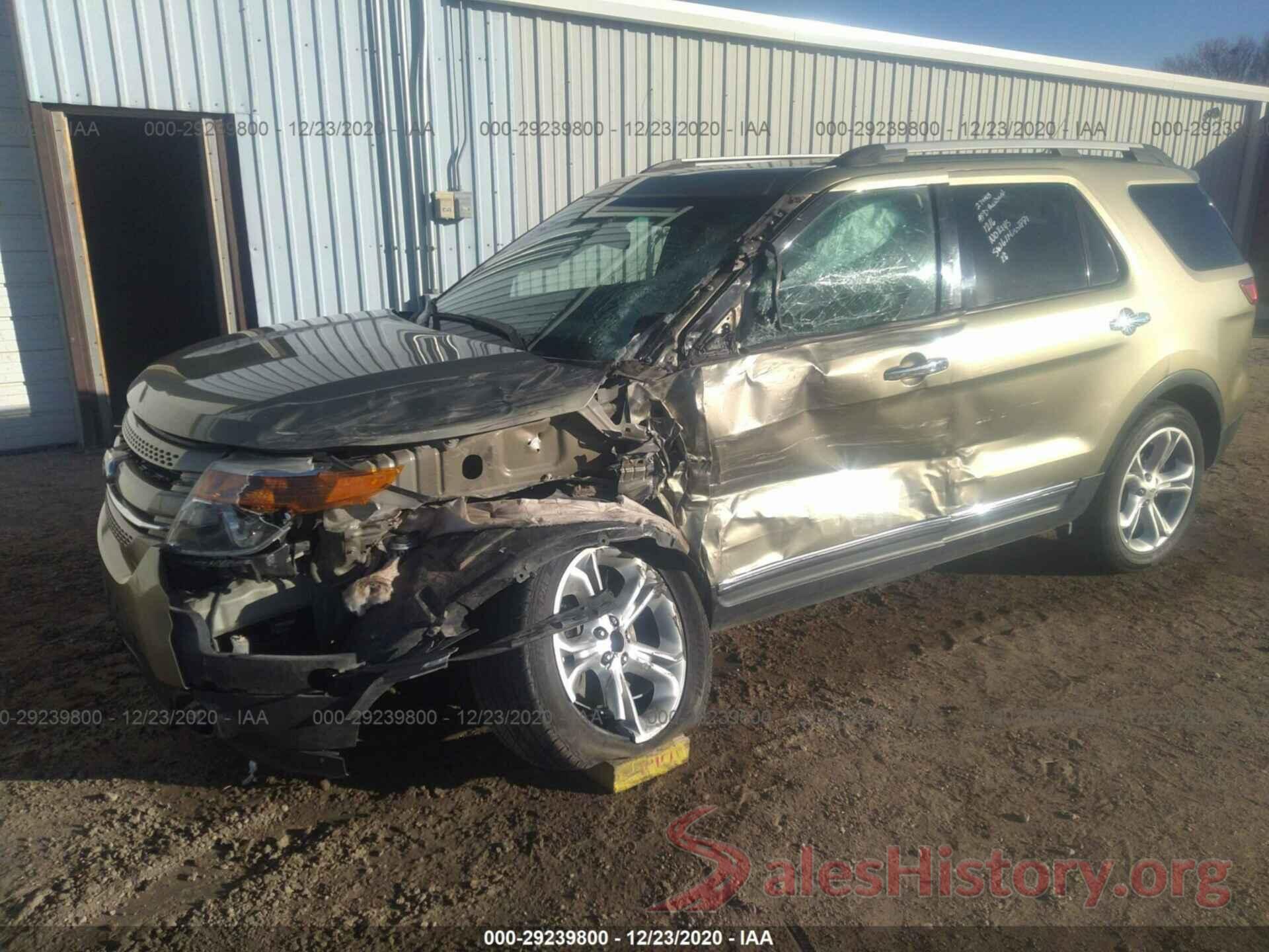 2HGFC2F89KH577894 2012 FORD EXPLORER