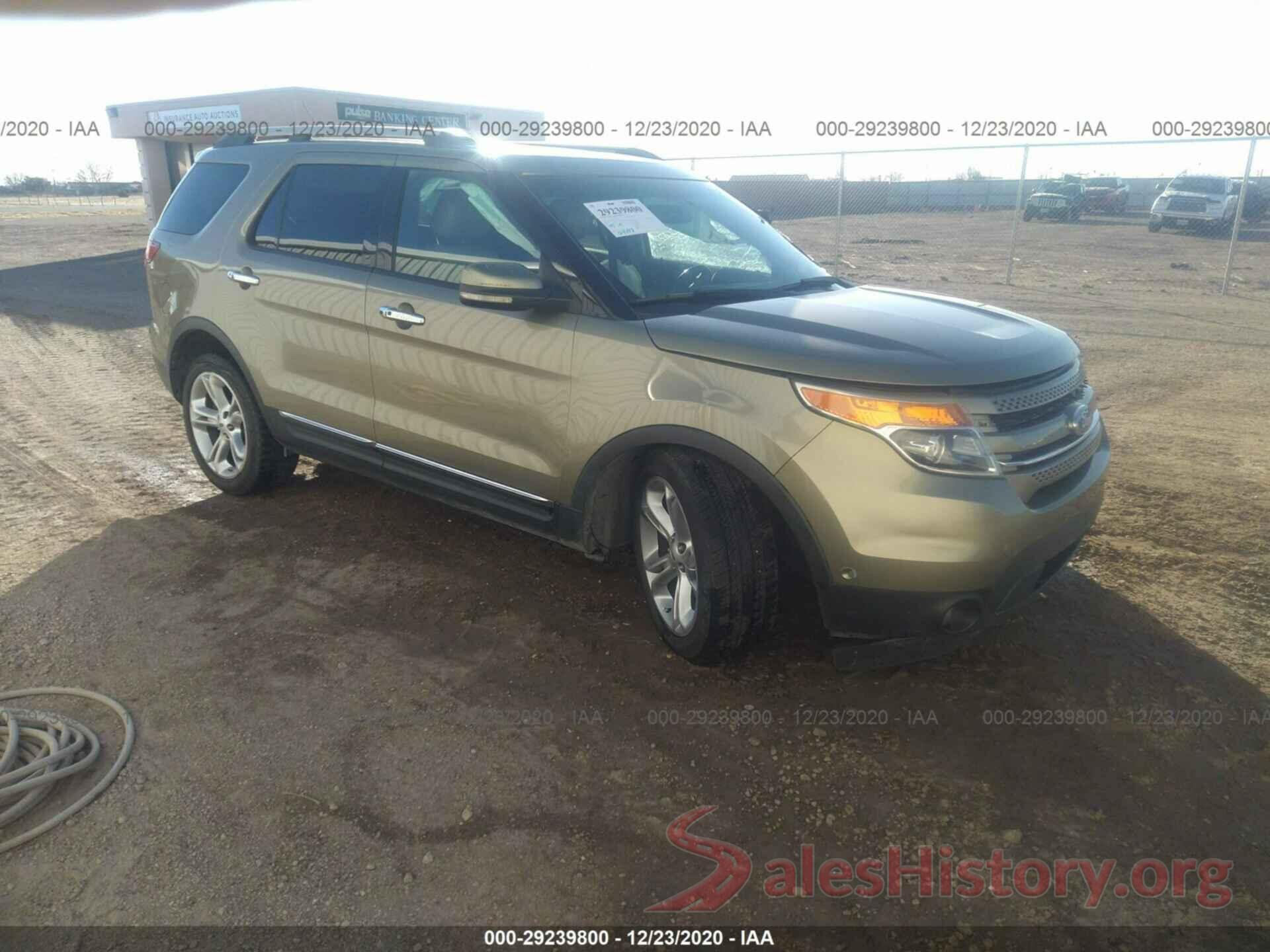 2HGFC2F89KH577894 2012 FORD EXPLORER