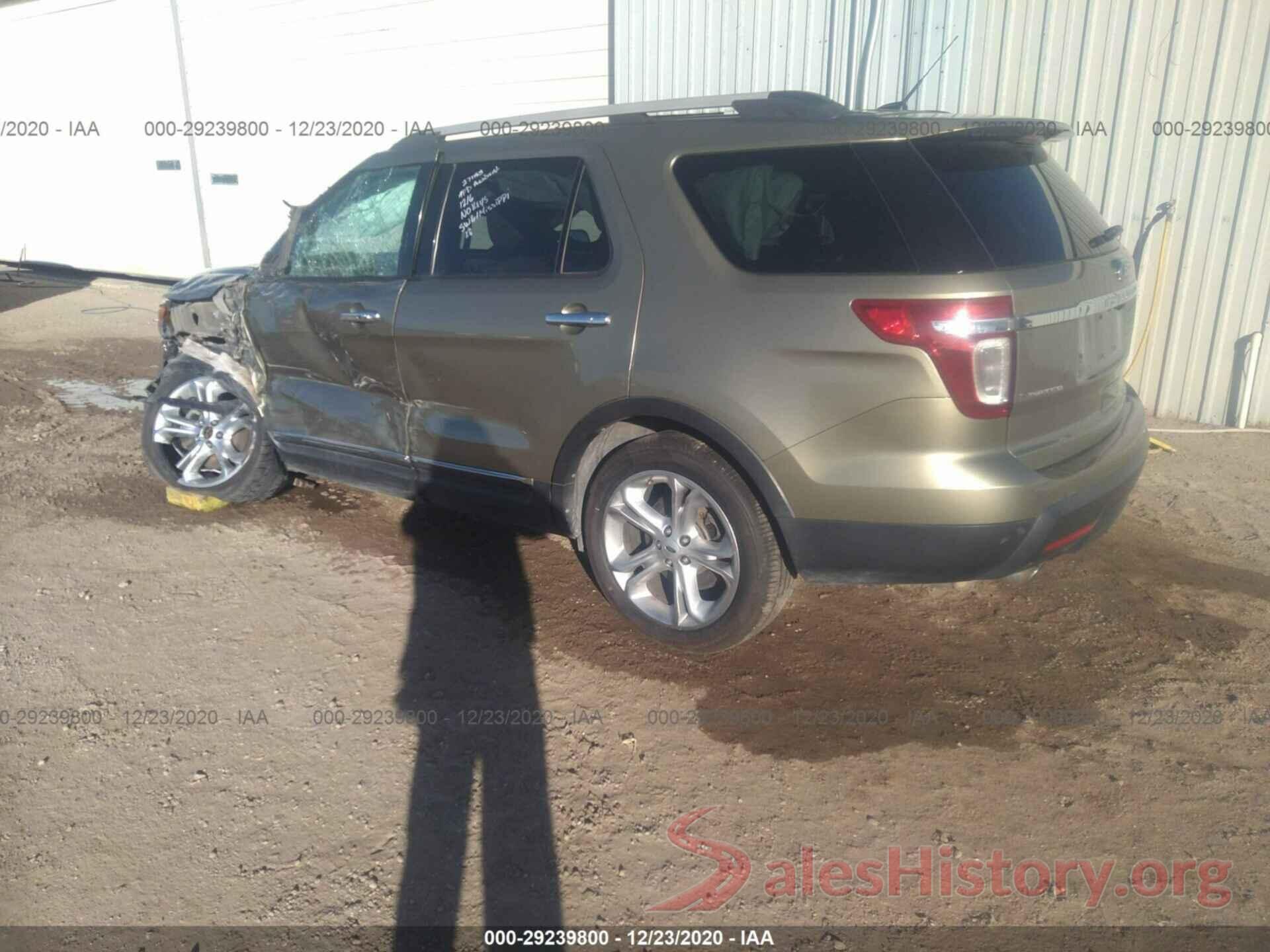 2HGFC2F89KH577894 2012 FORD EXPLORER