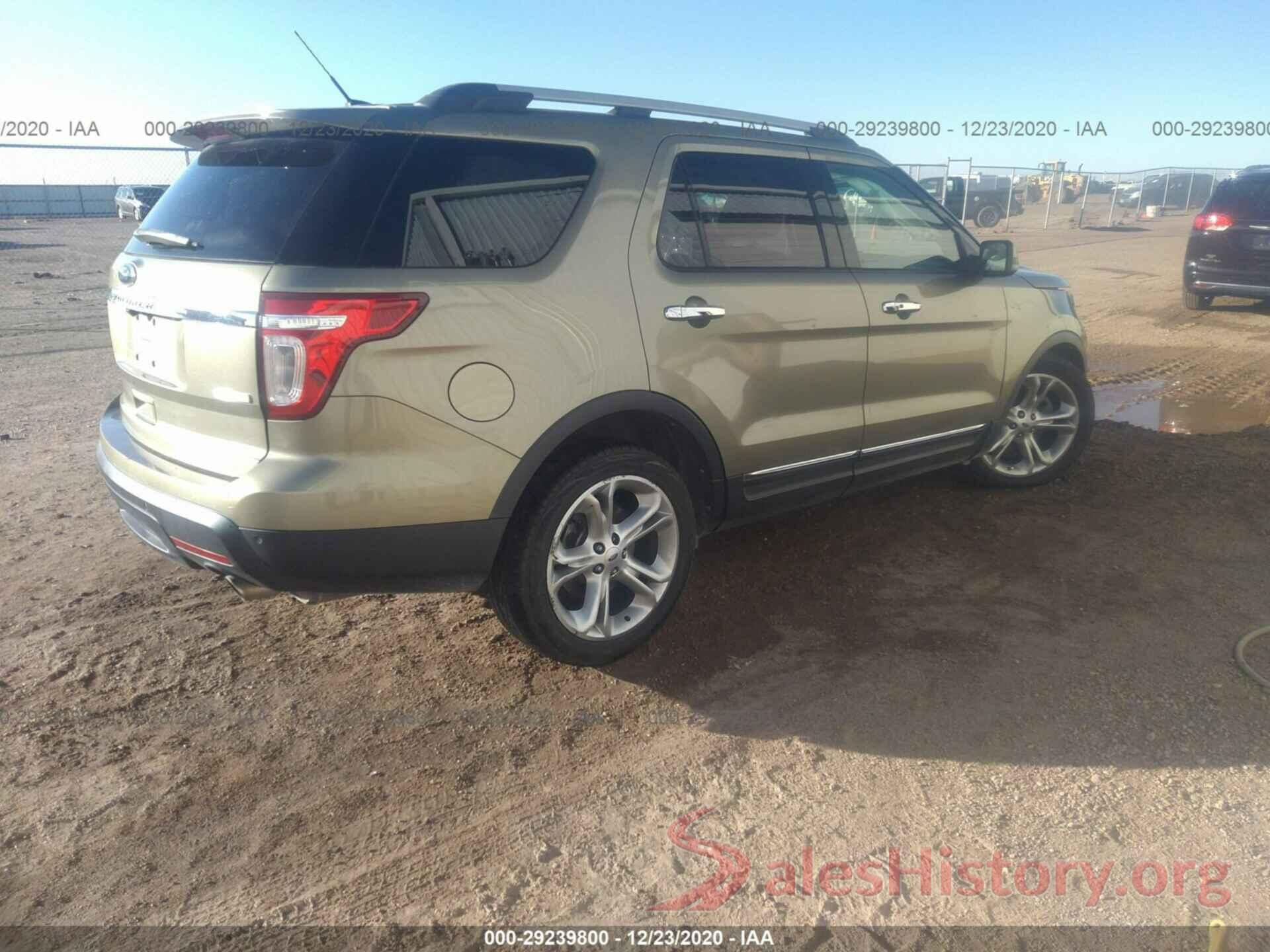 2HGFC2F89KH577894 2012 FORD EXPLORER