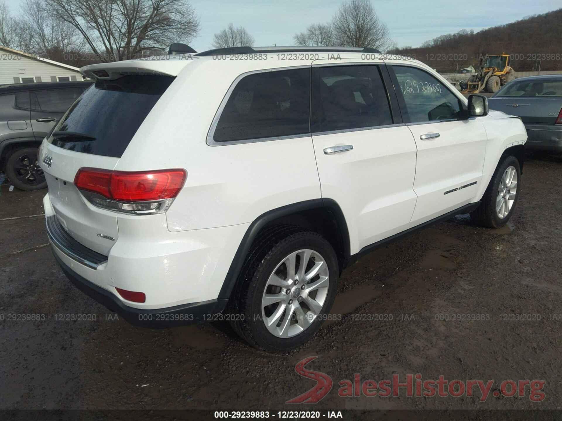 1C4RJFBGXHC651762 2017 JEEP GRAND CHEROKEE