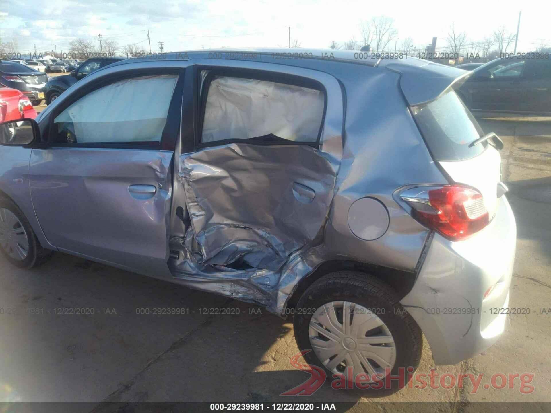 ML32A3HJ9LH001886 2020 MITSUBISHI MIRAGE