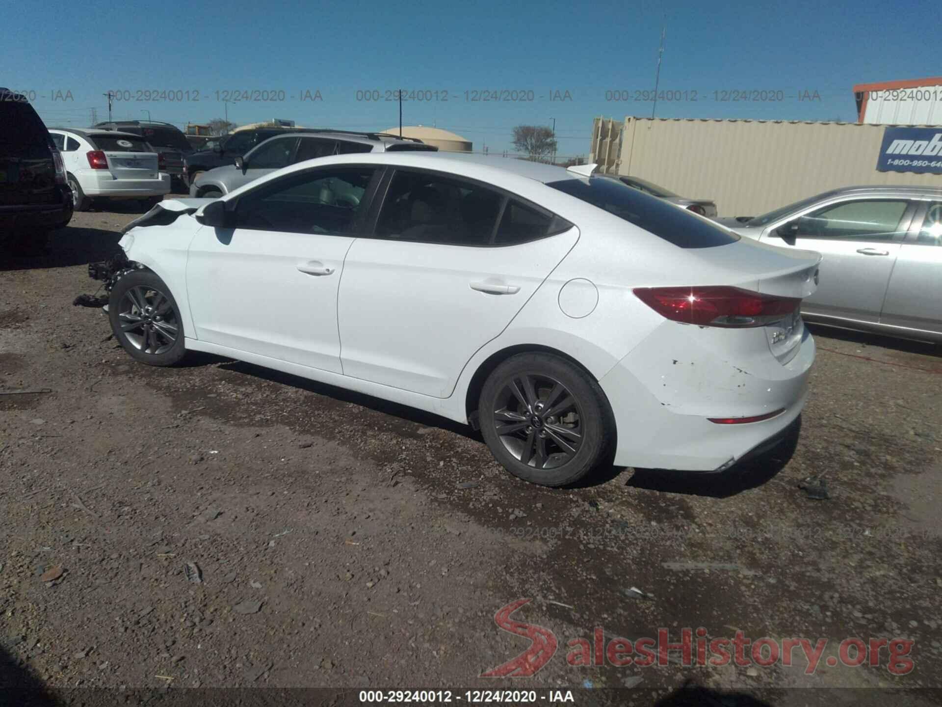 5NPD84LF6JH346852 2018 HYUNDAI ELANTRA