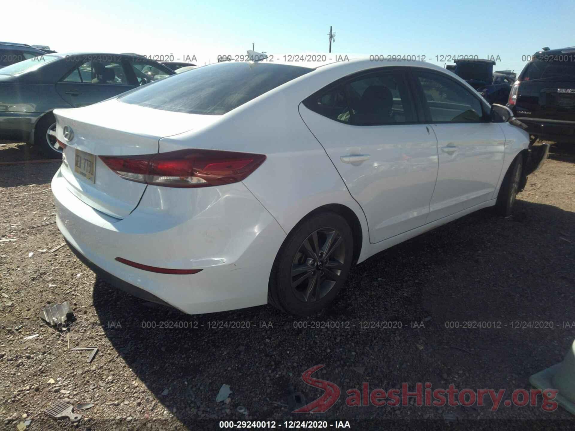 5NPD84LF6JH346852 2018 HYUNDAI ELANTRA