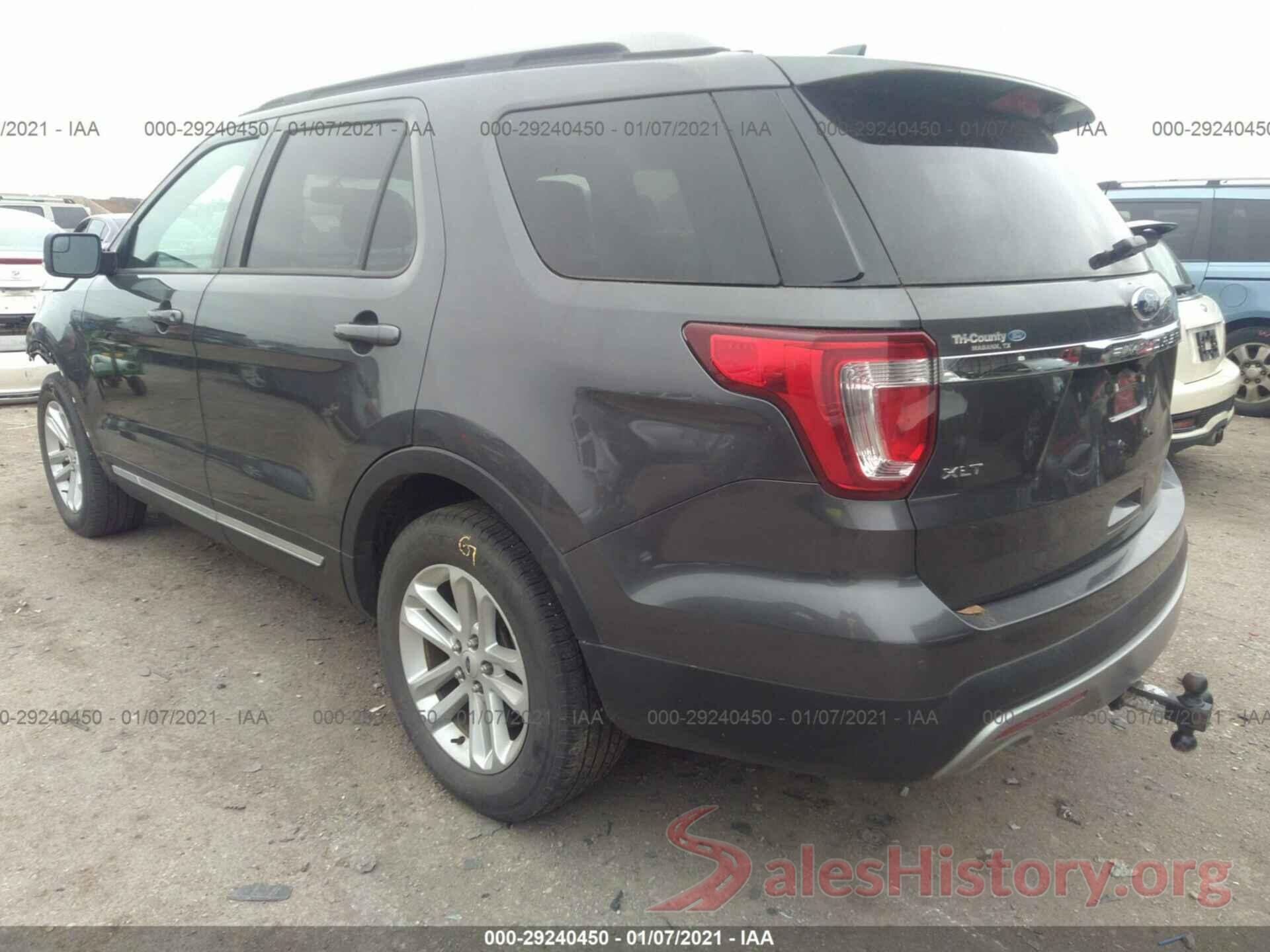 1FM5K7D83HGD53694 2017 FORD EXPLORER