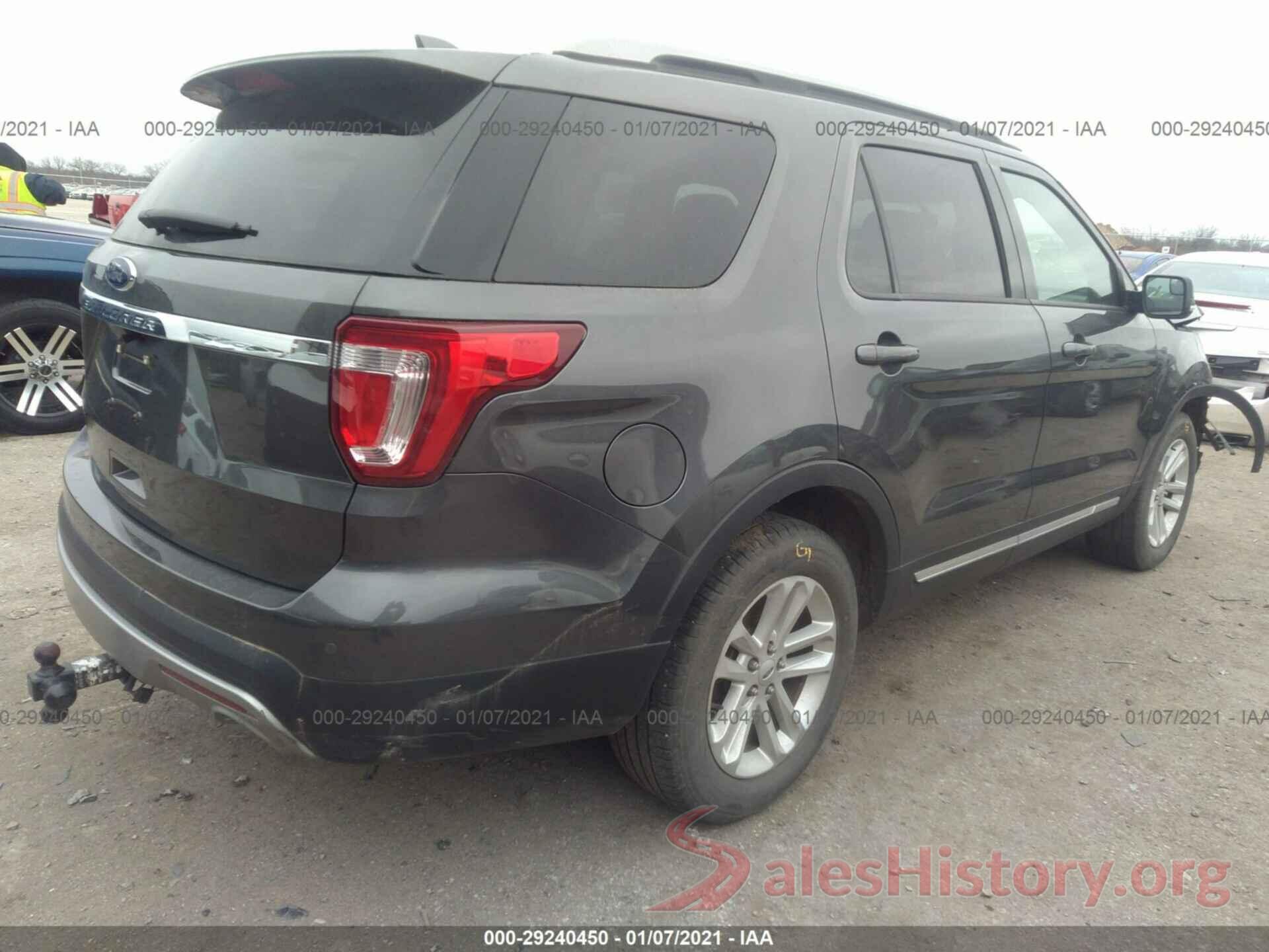 1FM5K7D83HGD53694 2017 FORD EXPLORER