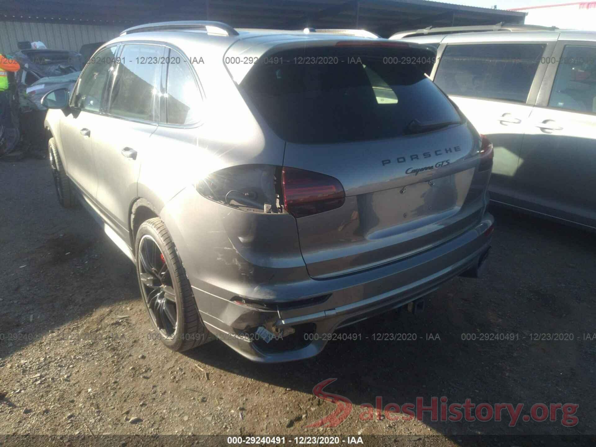 WP1AD2A25GLA78012 2016 PORSCHE CAYENNE