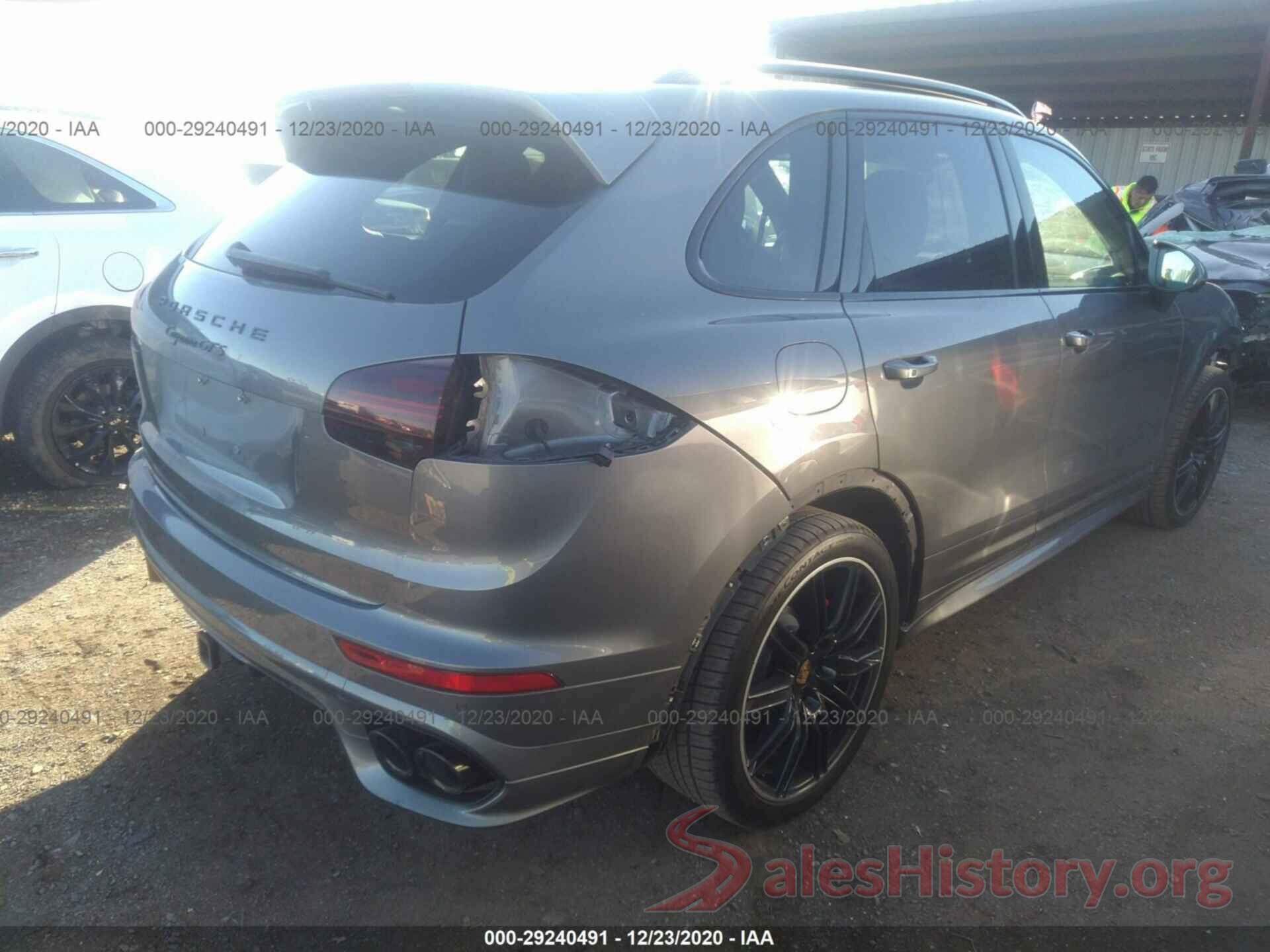 WP1AD2A25GLA78012 2016 PORSCHE CAYENNE