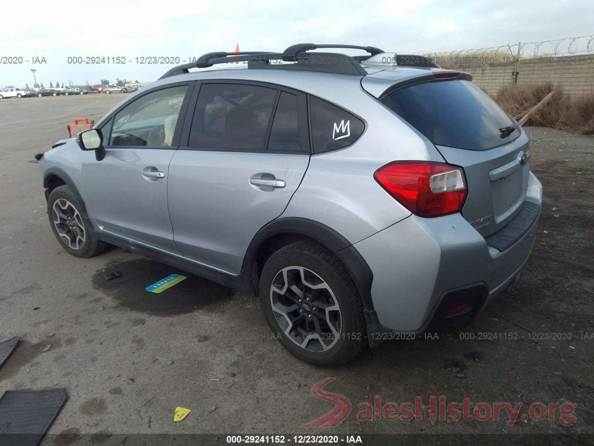 JF2GPANC6H8250411 2017 SUBARU CROSSTREK