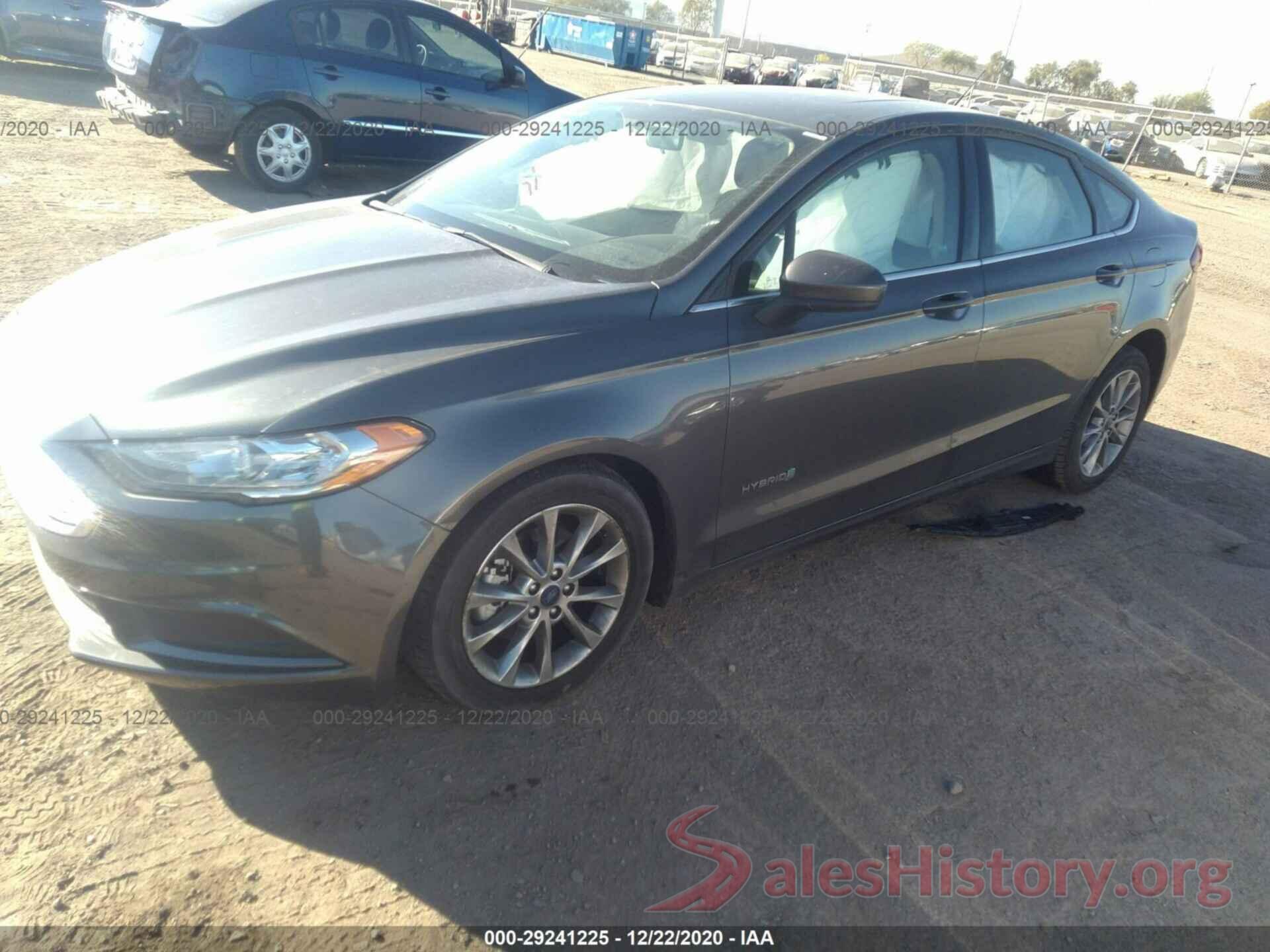 3FA6P0LU7HR382274 2017 FORD FUSION