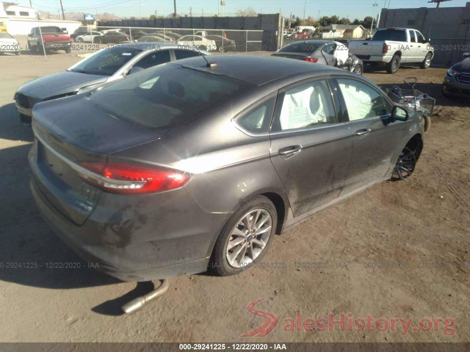 3FA6P0LU7HR382274 2017 FORD FUSION