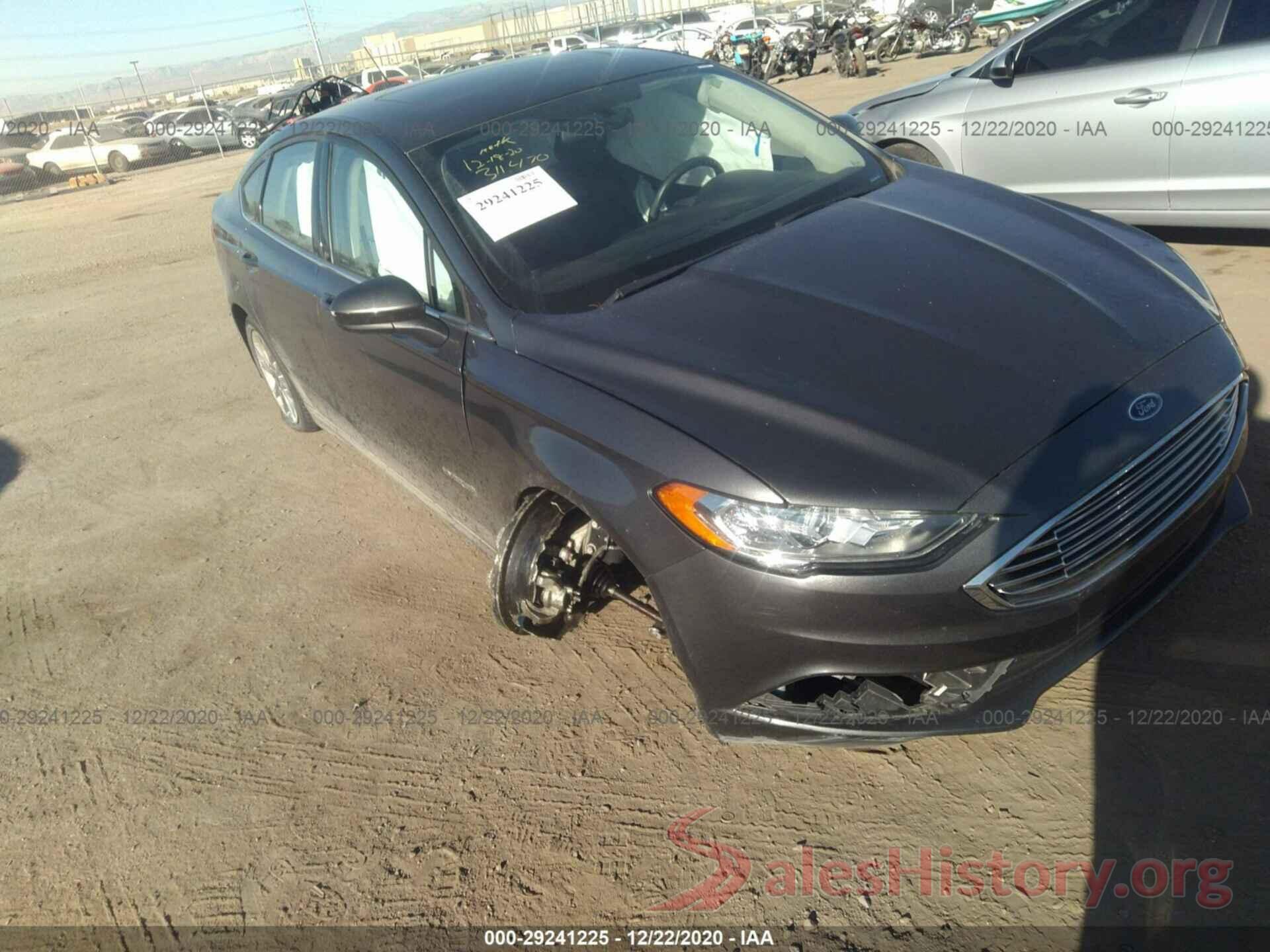 3FA6P0LU7HR382274 2017 FORD FUSION