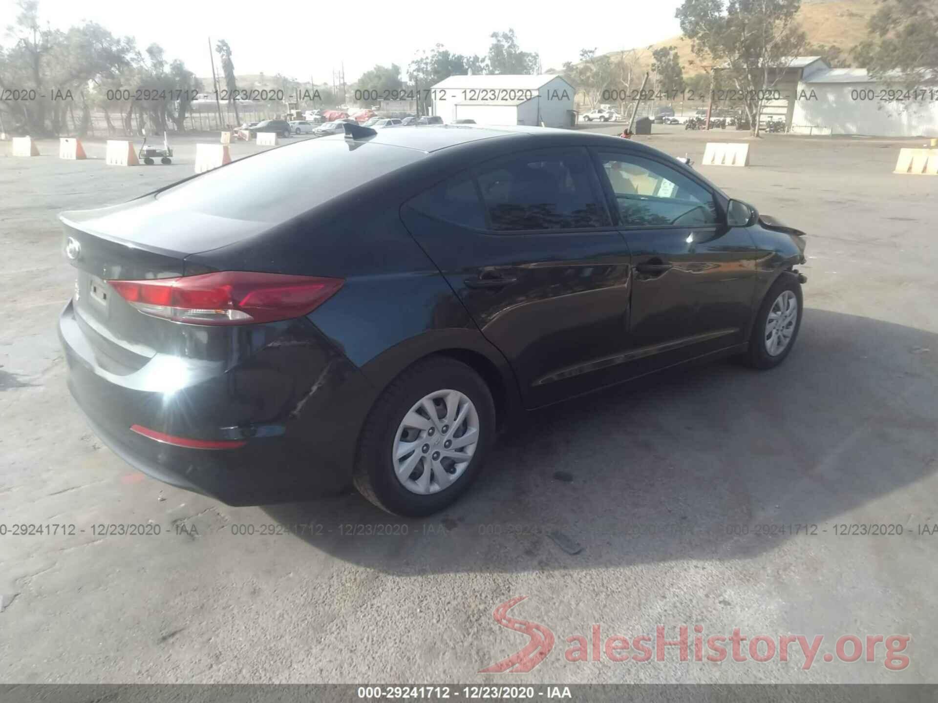 5NPD74LF4HH191389 2017 HYUNDAI ELANTRA