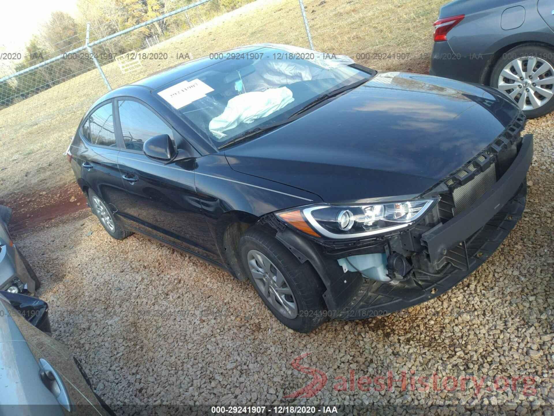 KMHD74LF8HU116342 2017 HYUNDAI ELANTRA