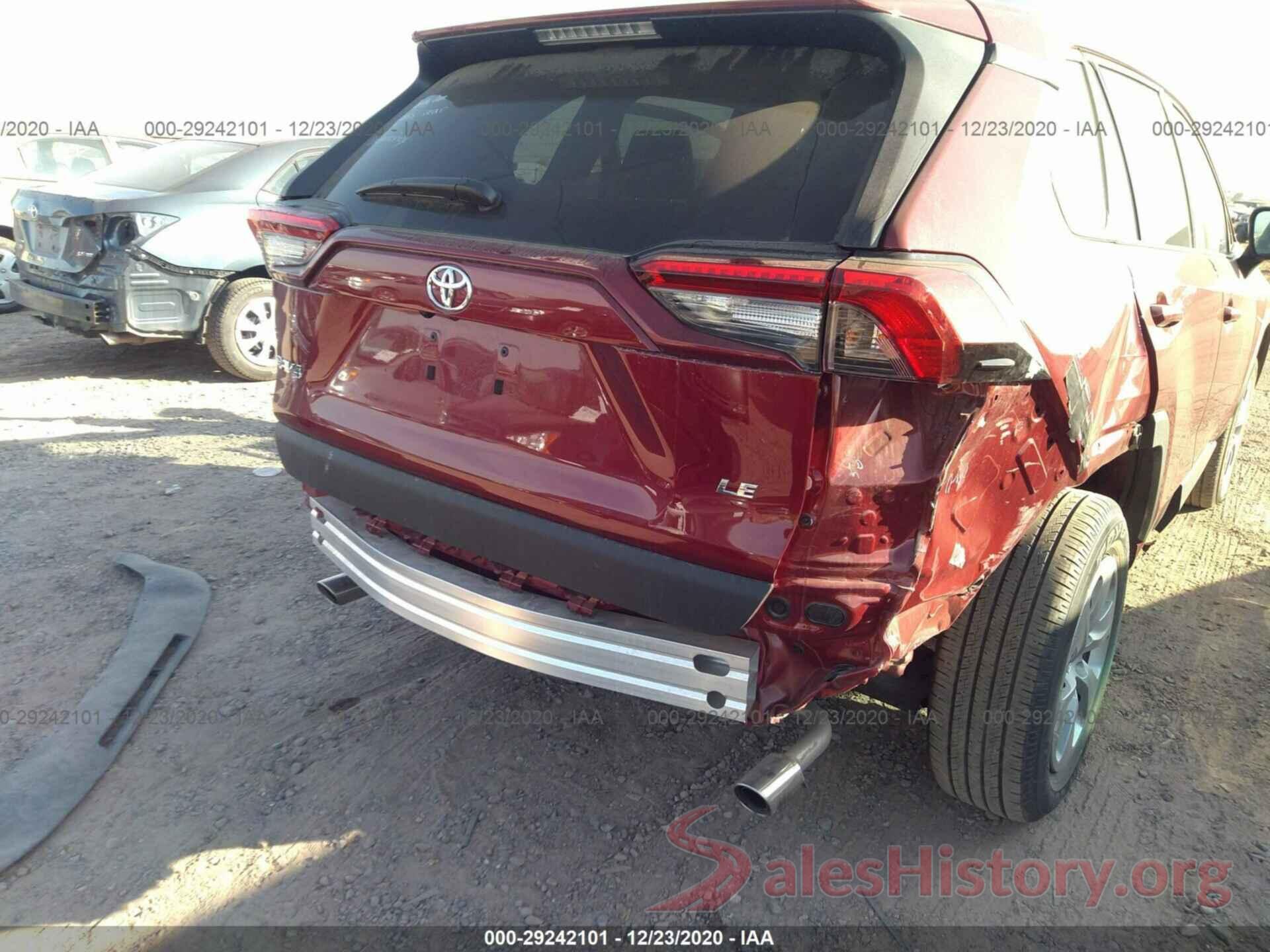 2T3H1RFVXLW070189 2020 TOYOTA RAV4