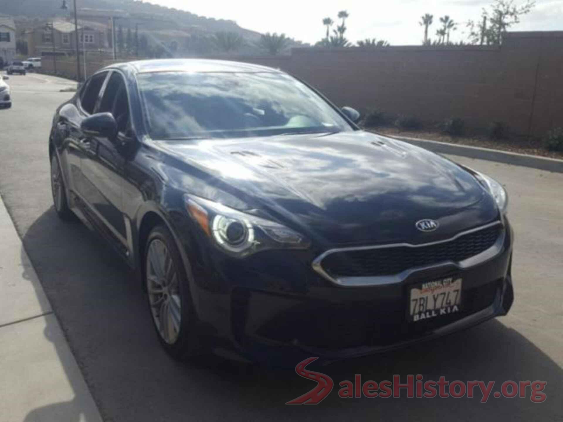 KNAE15LA8J6013501 2018 KIA STINGER