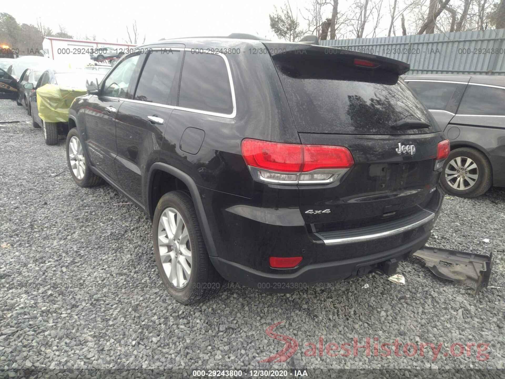 1C4RJFBG6HC778024 2017 JEEP GRAND CHEROKEE