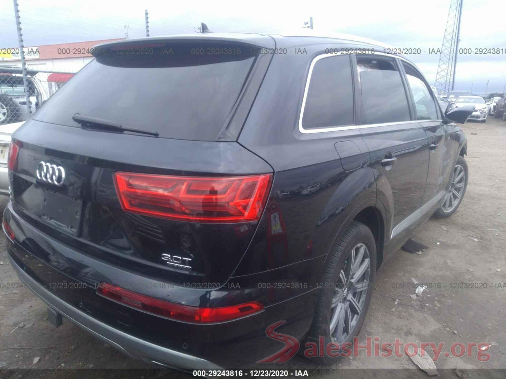 WA1VAAF77HD053872 2017 AUDI Q7