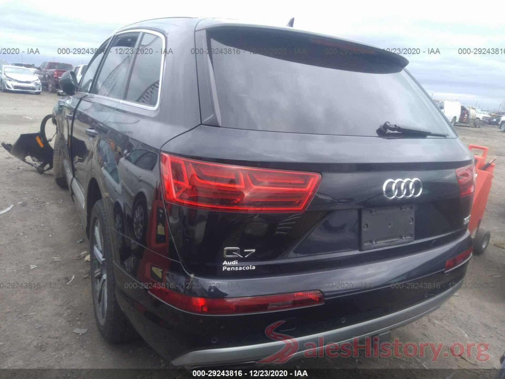 WA1VAAF77HD053872 2017 AUDI Q7