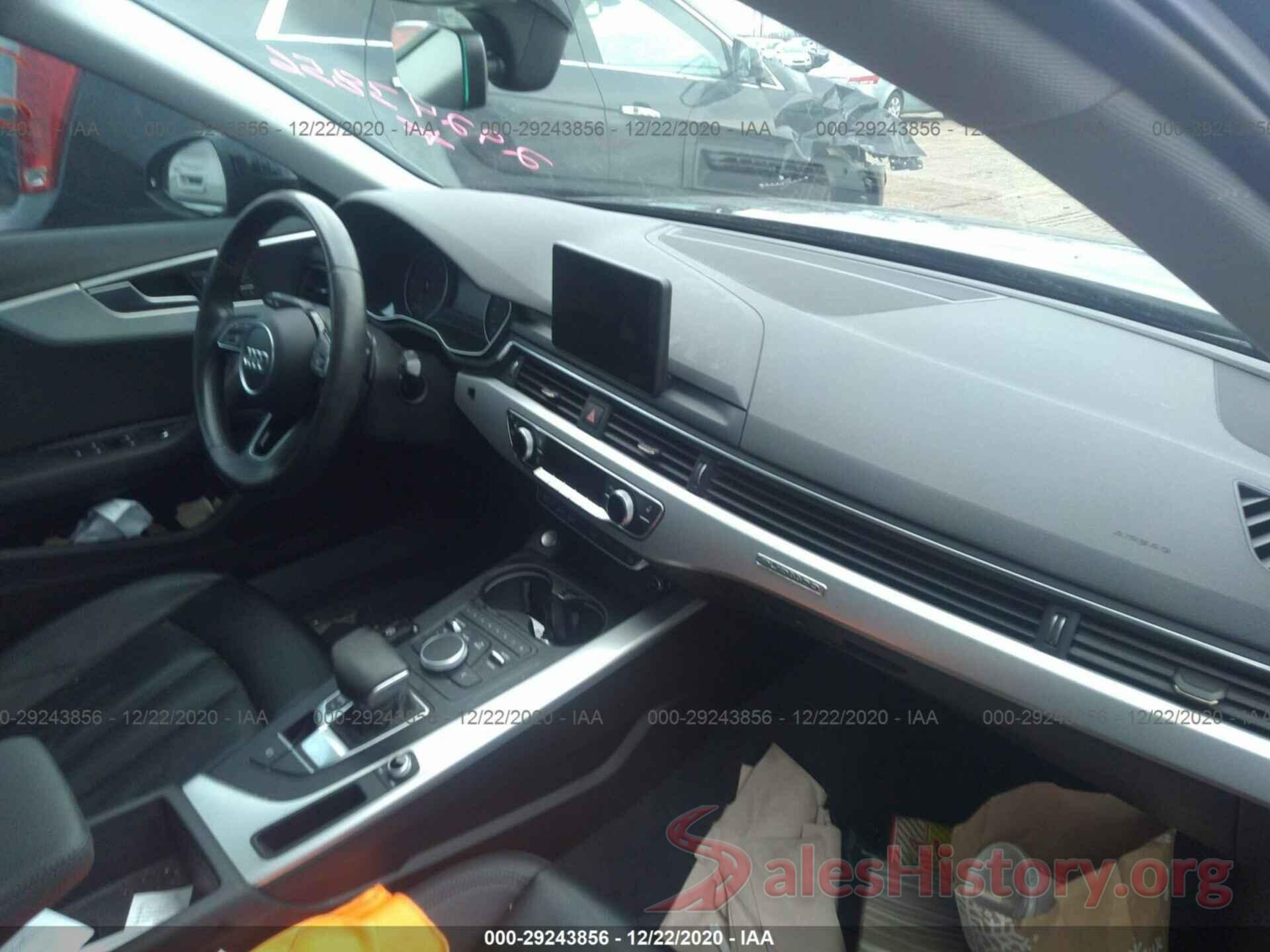 WAUANAF42HN013558 2017 AUDI A4