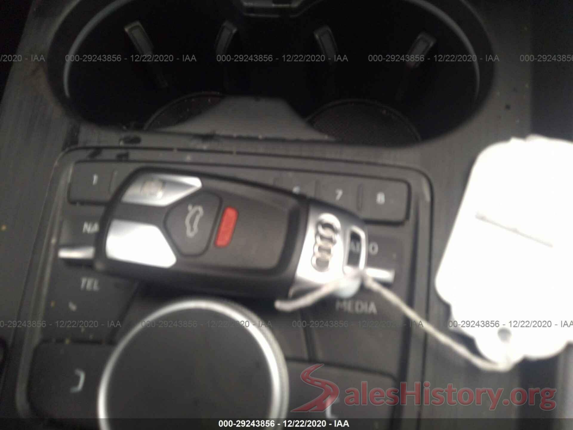 WAUANAF42HN013558 2017 AUDI A4