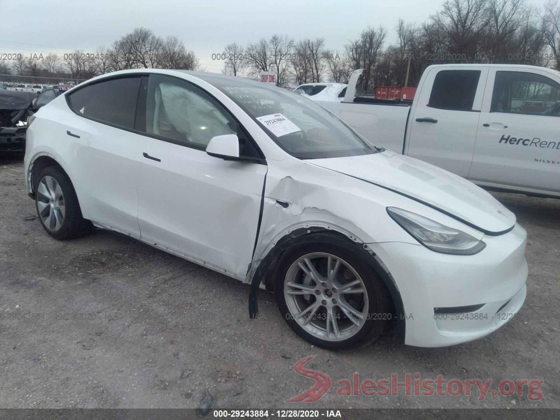 5YJYGDEE0LF006249 2020 TESLA MODEL Y