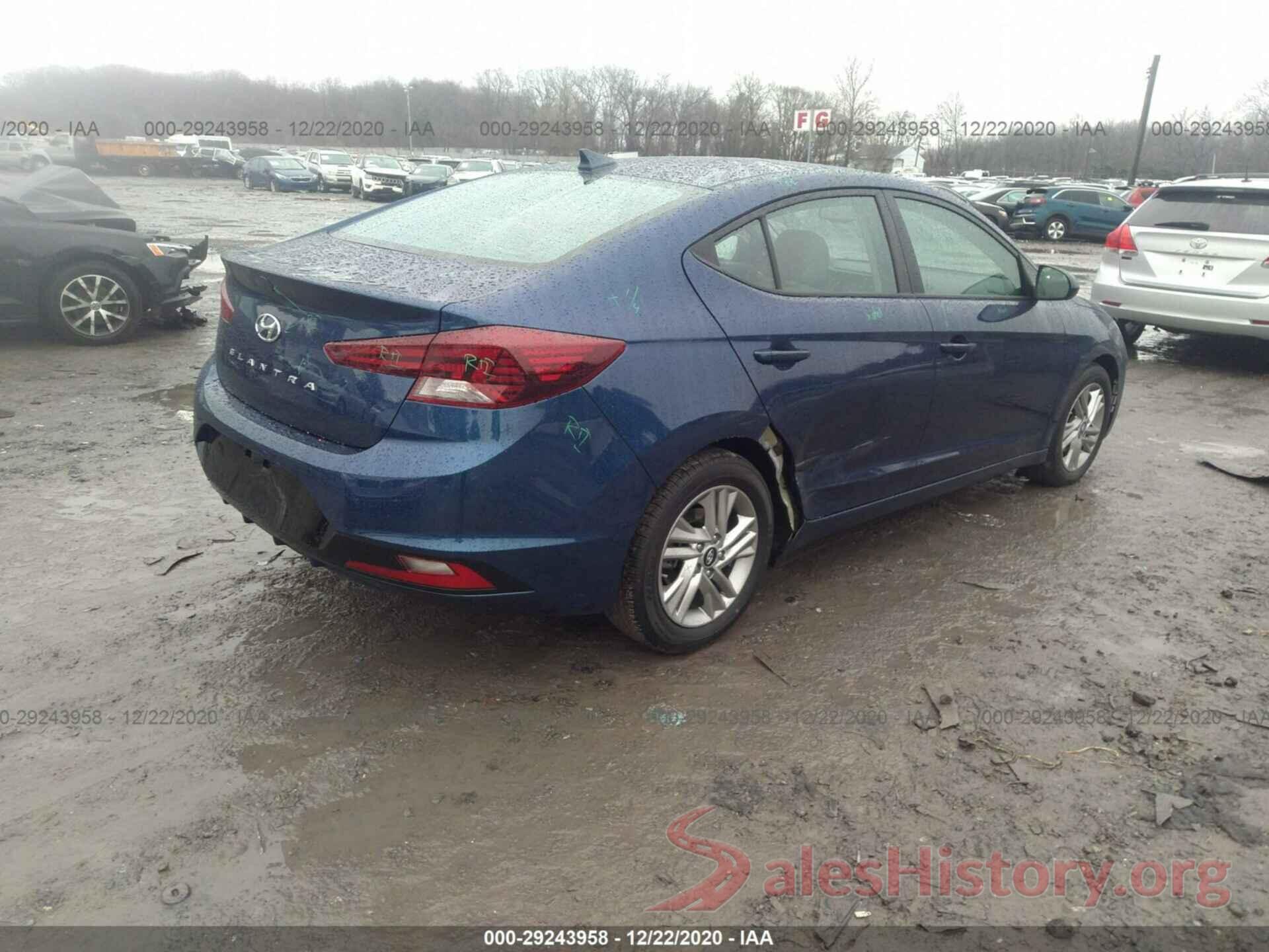 5NPD84LF5LH619606 2020 HYUNDAI ELANTRA