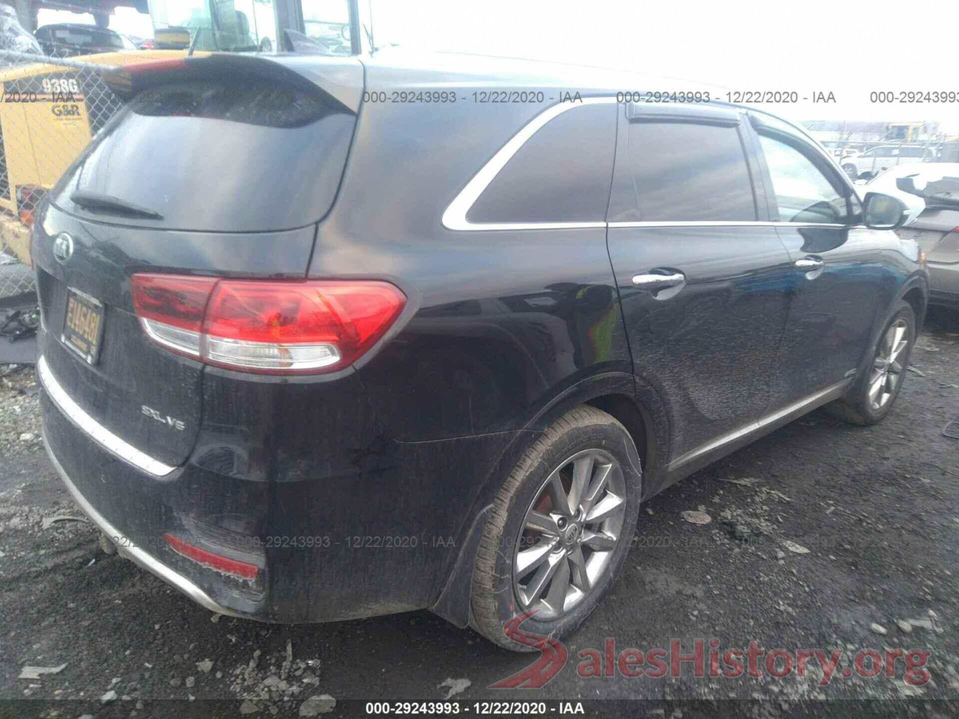 5XYPKDA58GG092411 2016 KIA SORENTO