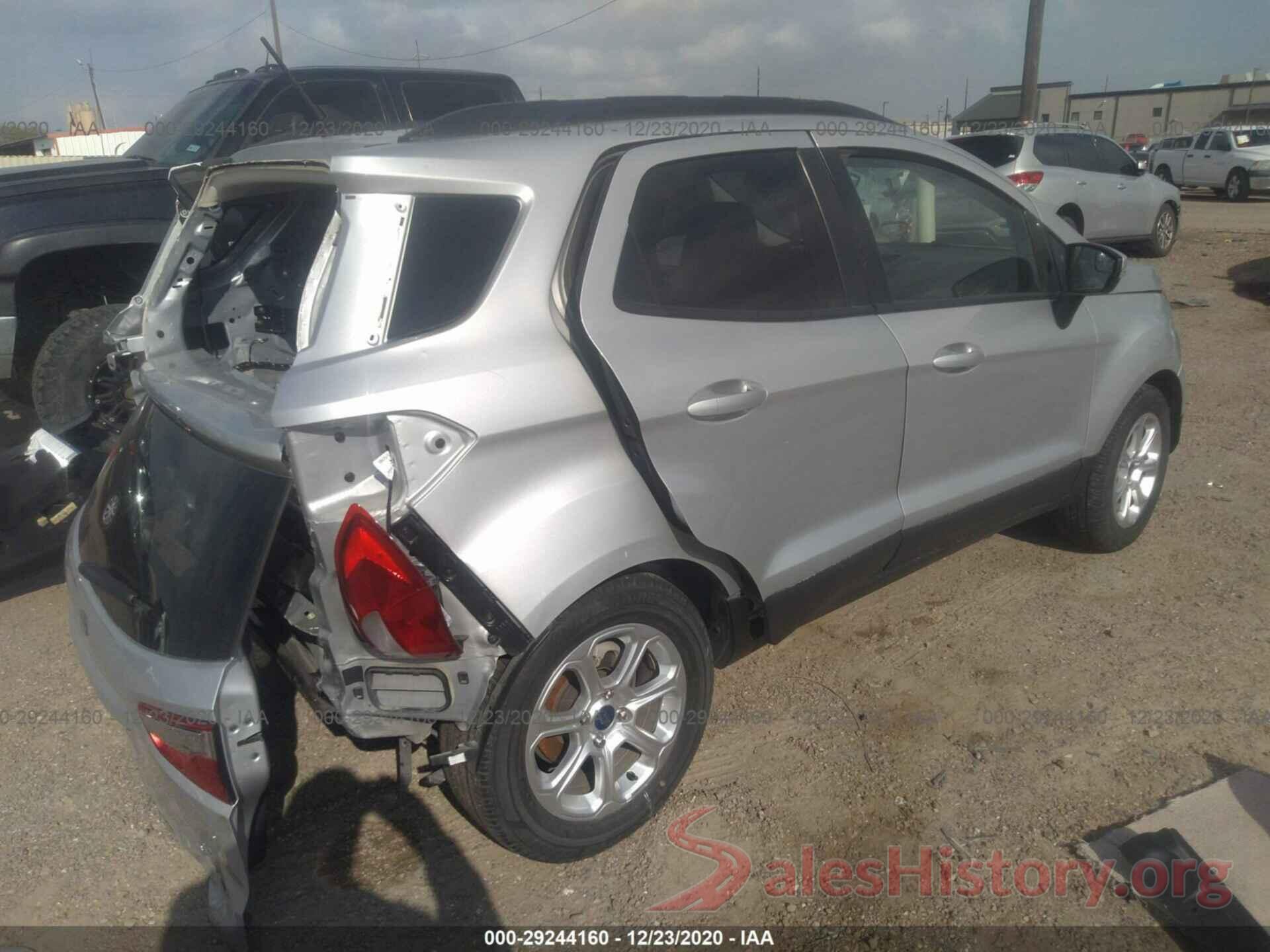 MAJ3S2GE1KC298909 2019 FORD ECOSPORT