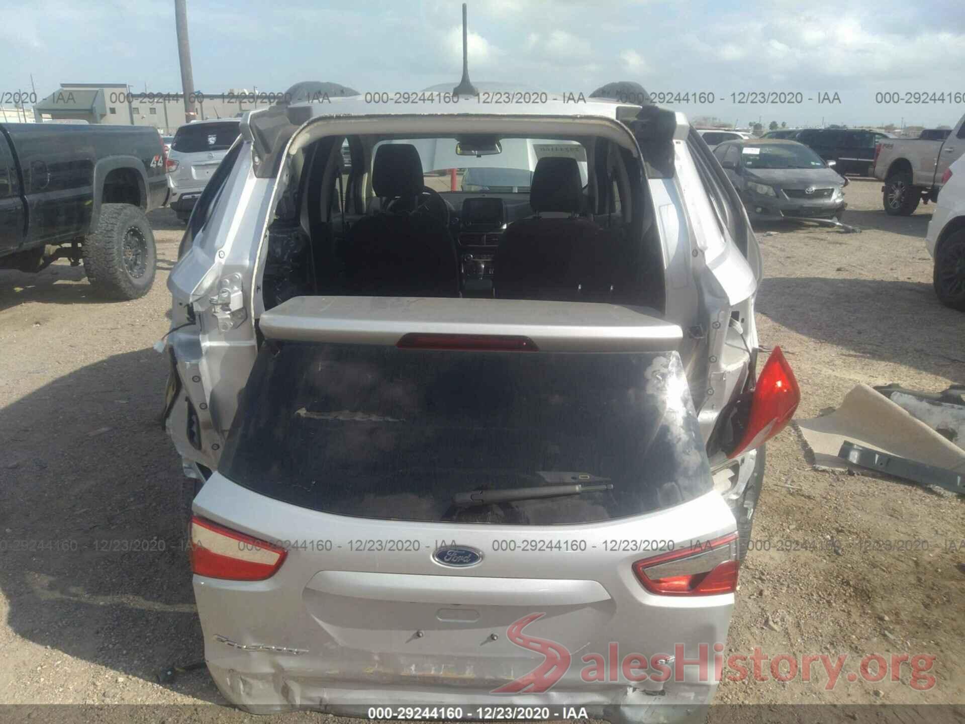 MAJ3S2GE1KC298909 2019 FORD ECOSPORT