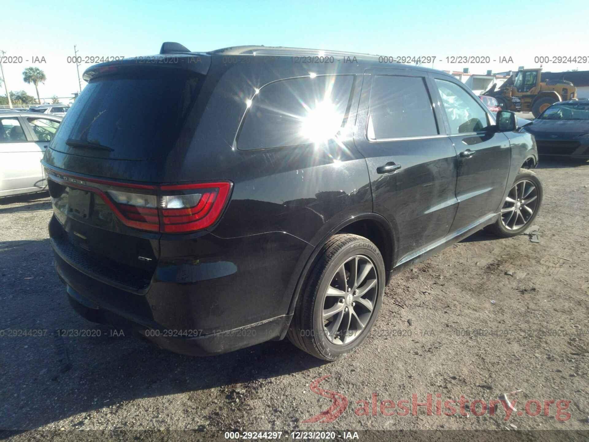 1C4RDJDG5HC928857 2017 DODGE DURANGO