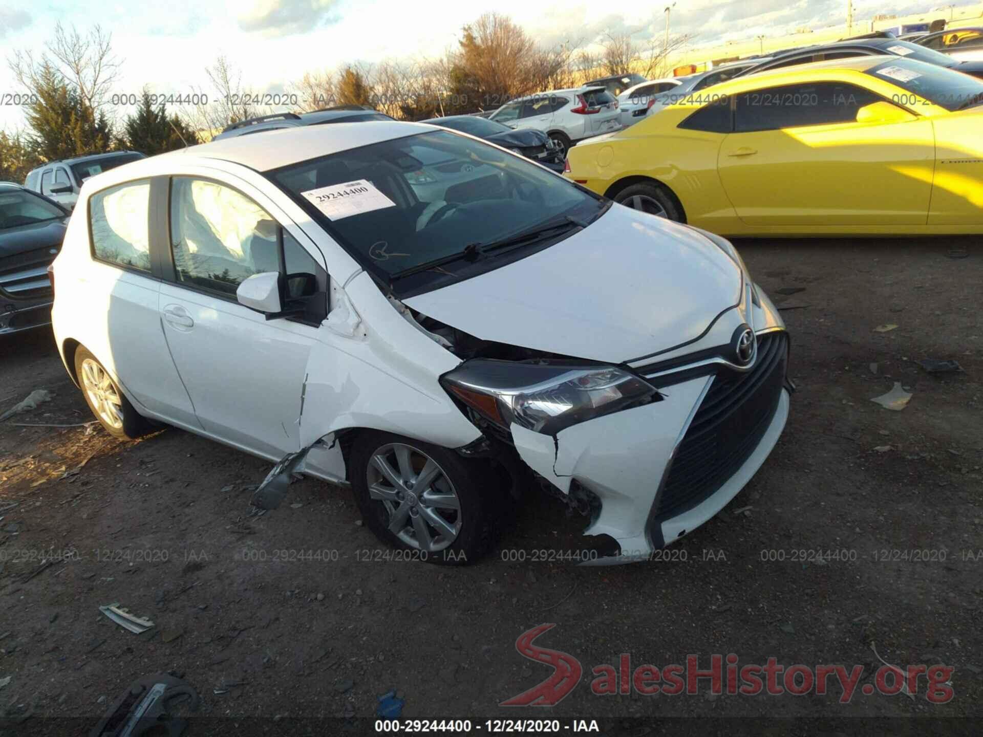 VNKKTUD30HA072258 2017 TOYOTA YARIS