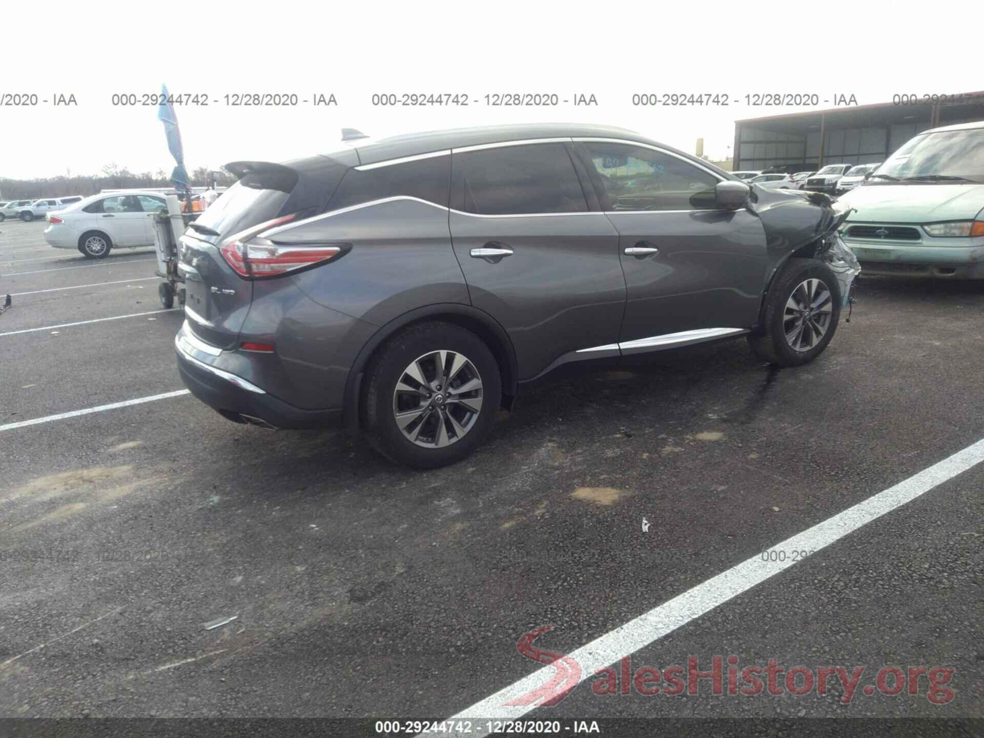 5N1AZ2MHXHN153873 2017 NISSAN MURANO