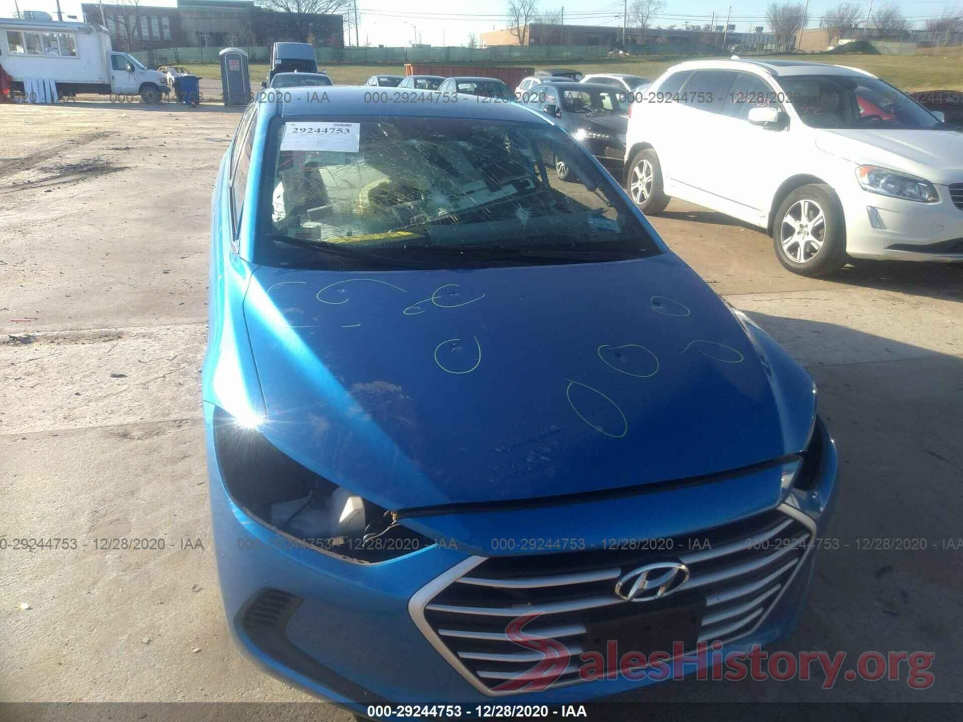 5NPD74LF9HH136405 2017 HYUNDAI ELANTRA