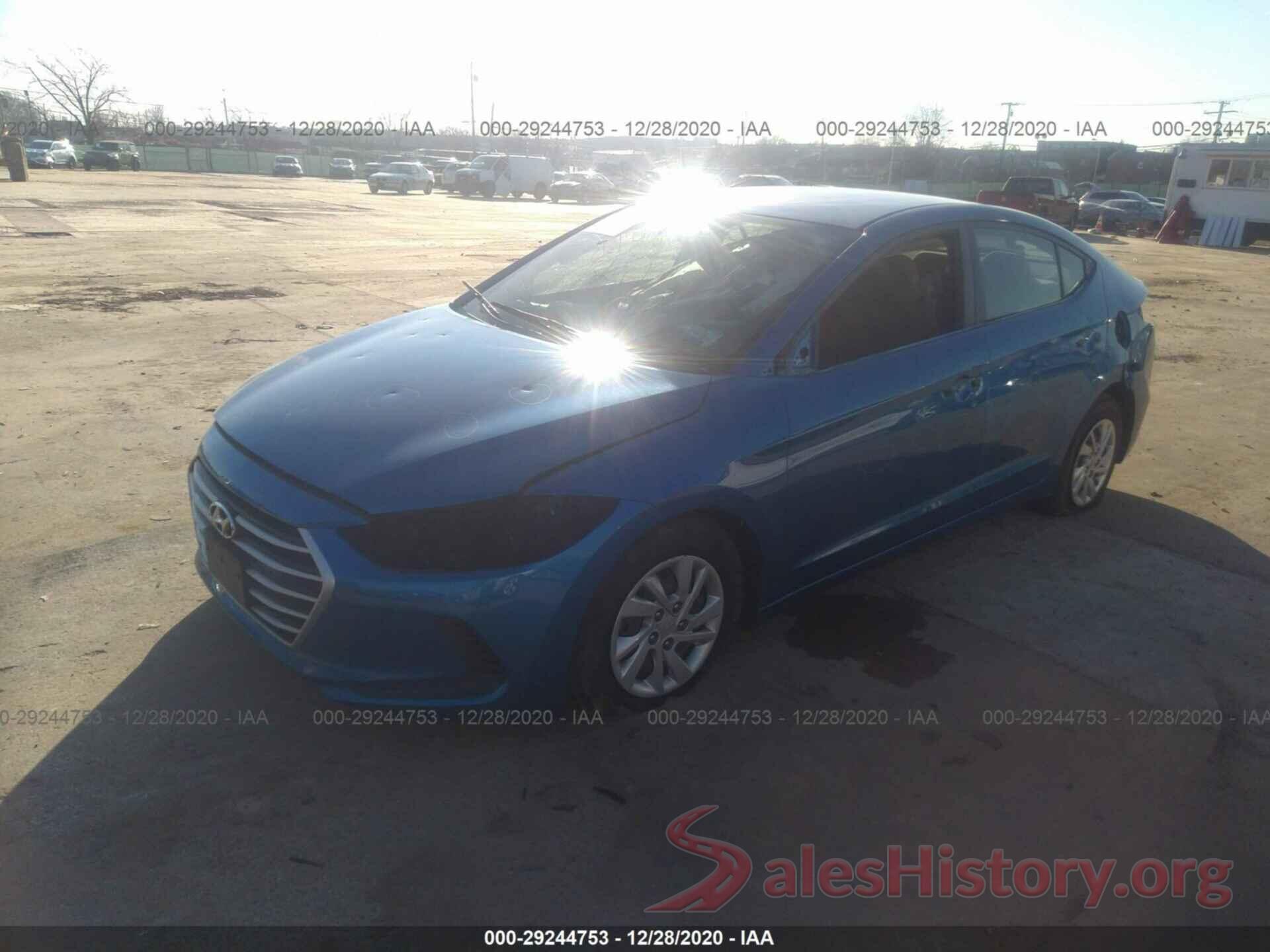 5NPD74LF9HH136405 2017 HYUNDAI ELANTRA