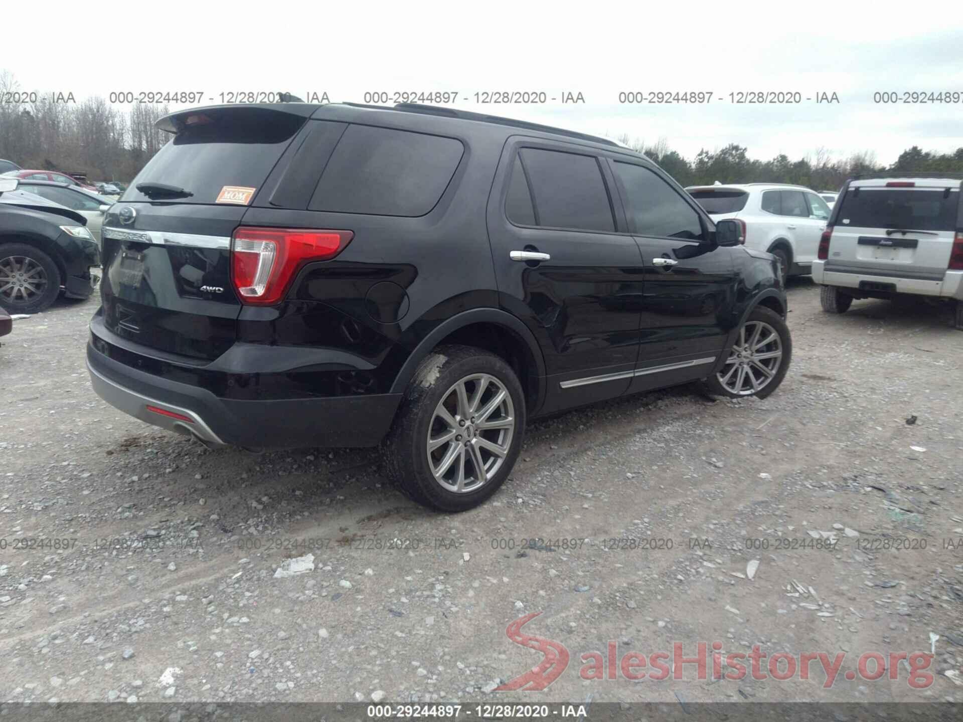 1FM5K8F89HGA18121 2017 FORD EXPLORER