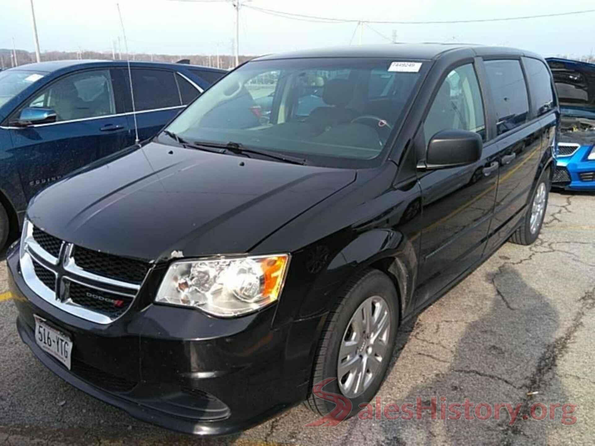 2C4RDGBGXGR317010 2016 DODGE GRAND CARAVAN