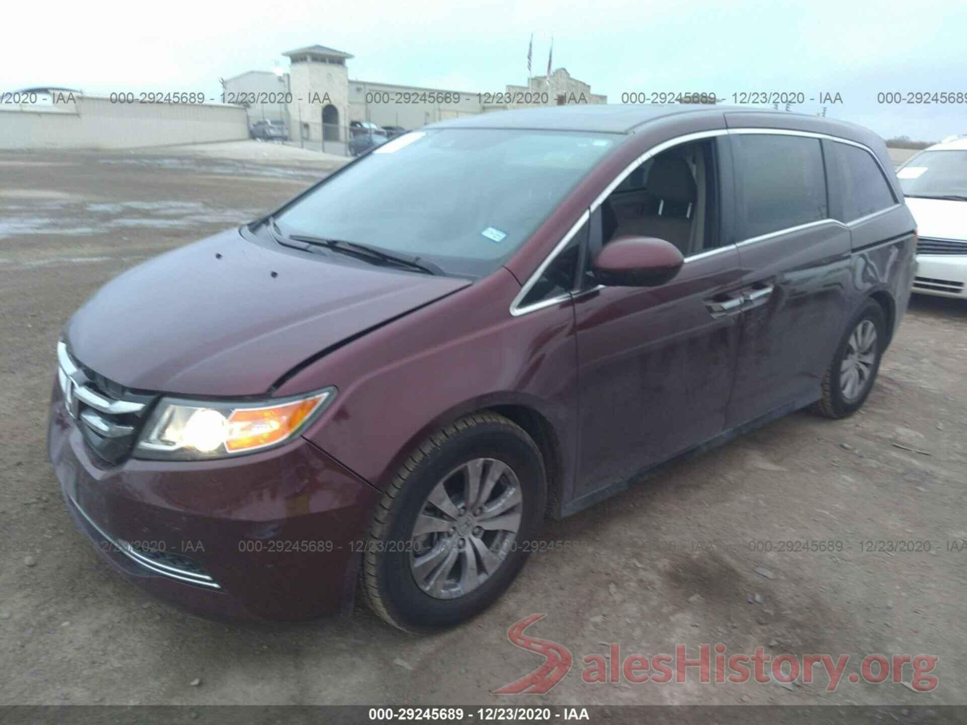 5FNRL5H61GB111169 2016 HONDA ODYSSEY